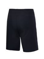 Jugendliche A-Dura Ride Shorts in Schwarz, Rückansicht, MTB-Hose mit 4-Wege-Stretch und regulärer Passform.