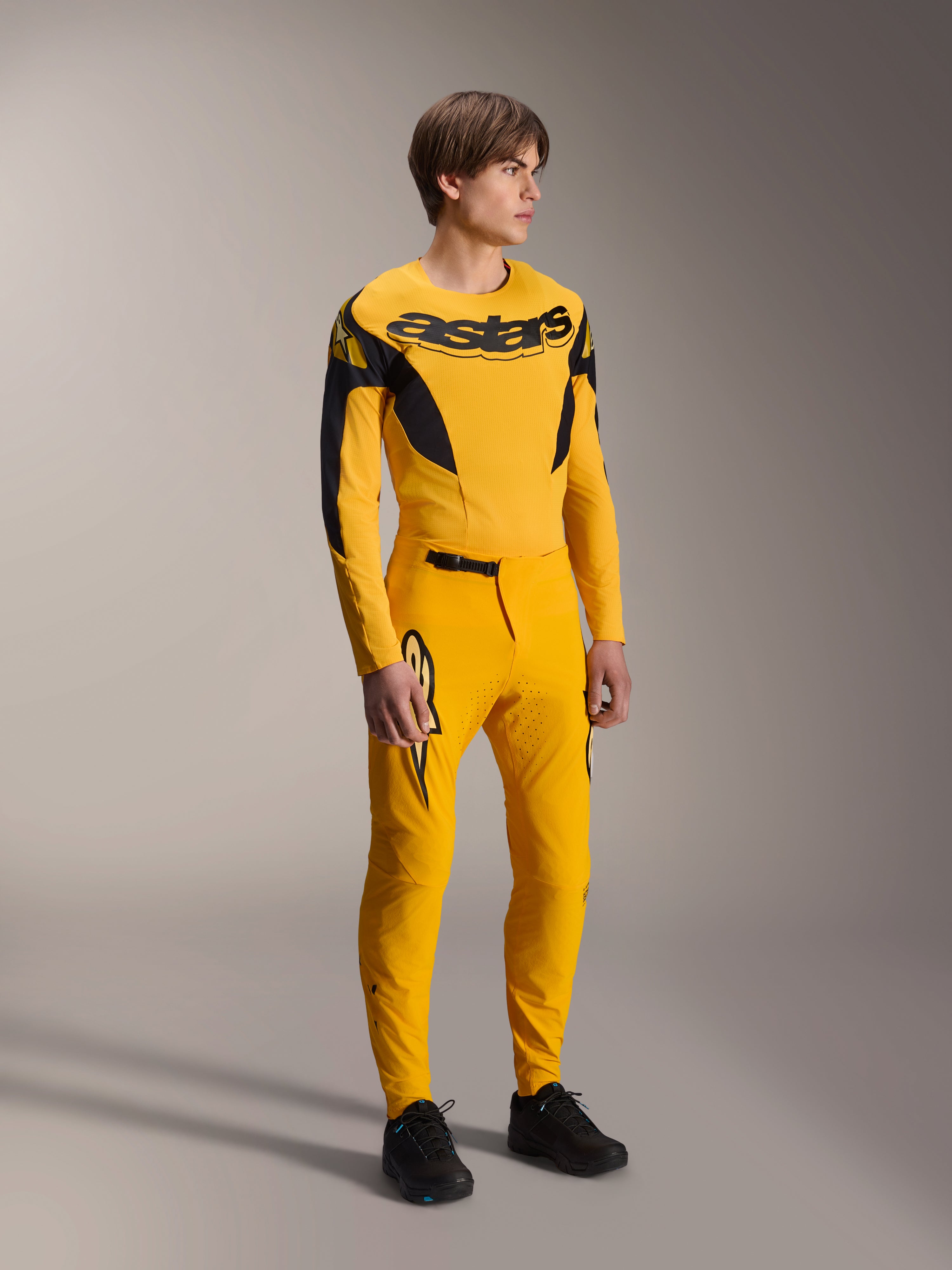 A-Supra Melt Gold - Yellow MTB Gear Set | Alpinestars®