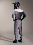Alpinestars A-Supra Elite Trikot in Faded Gray, Rückansicht des MTB-Kits mit Farbverlauf und Performance-Passform.