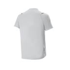 Alpinestars A-Aria Astar Trikot, Kurzarm-Radsporttrikot, White Dove, Rückansicht mit leichtem, atmungsaktivem Material, verlängerter Rückenpartie für Abdeckung und dezenten reflektierenden Akzenten.