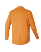 Alpinestars Youth A-Dura Rocker Langarmtrikot, Dunkelgold, Rückansicht mit verlängertem Rückensaum, technisches feuchtigkeitsableitendes Material für Jugend-Mountainbiking