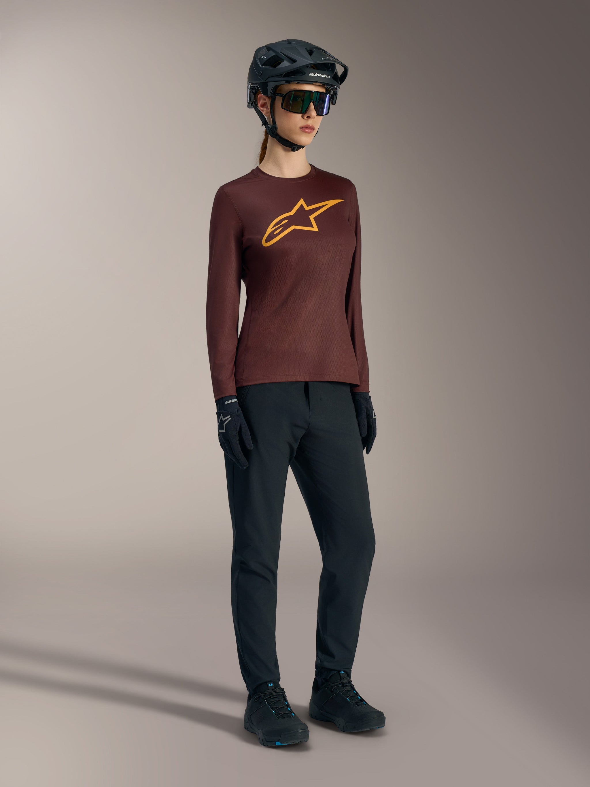 Damen Stella A-Dura Ride Trikot - Lange Ärmel