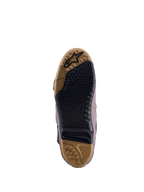 Limited Edition Tech 10 Air Gold Boots sole featuring Earth Brown and black textured grip with a replaceable insert.