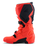 Alpinestars Tech 7 Enduro Stiefel für Herren, Offroad-Motorradstiefel in Rot und Schwarz mit CE-Schutz und Enduro-Sohle