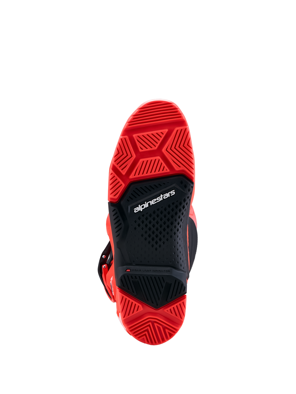 Alpinestars Tech 7 Enduro Stiefel mit rot-schwarzer, griffiger Dual-Compound-Sohle für Offroad- und Enduro-Performance