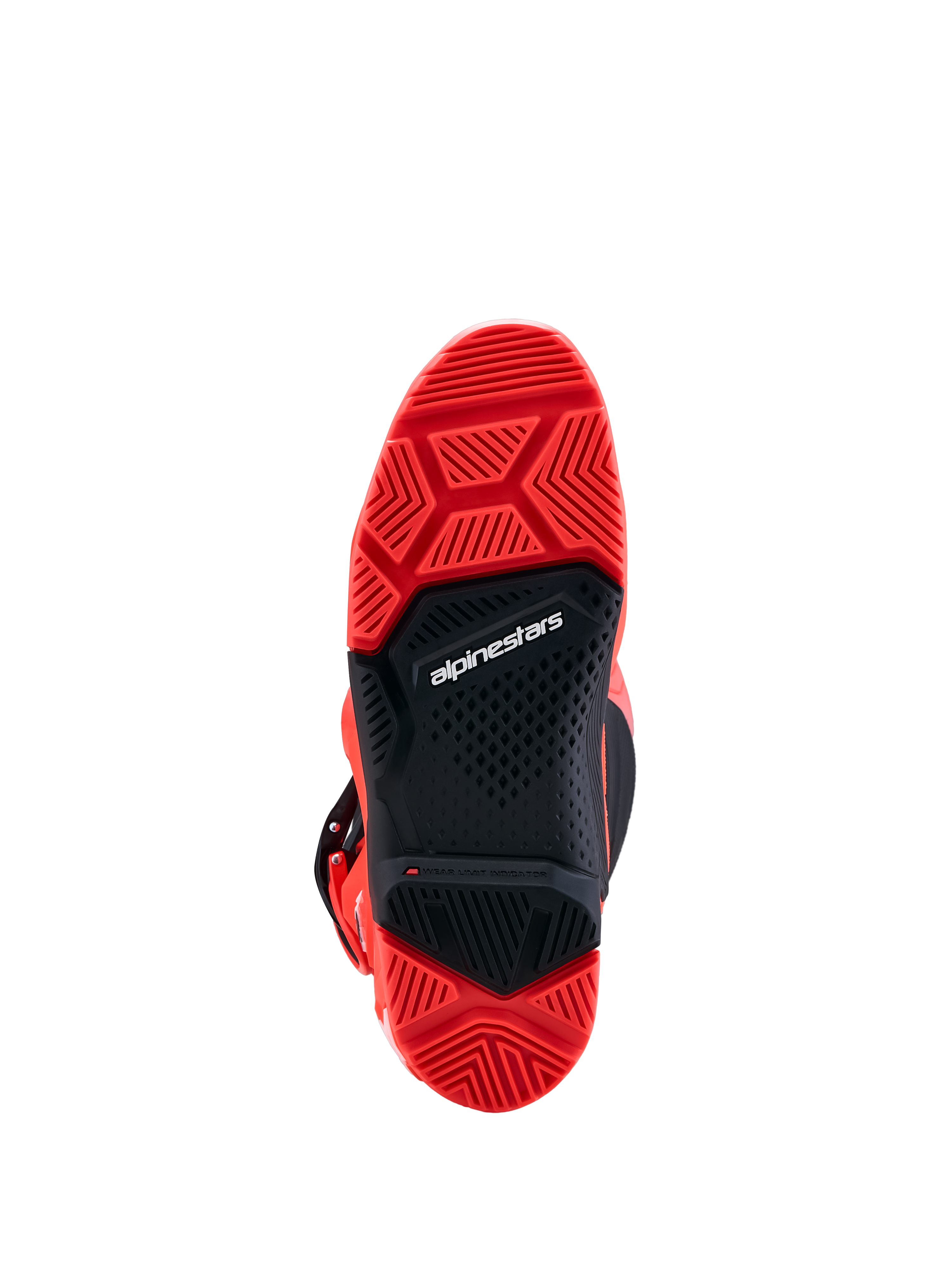 Alpinestars Tech 7 Enduro Stiefel mit rot-schwarzer, griffiger Dual-Compound-Sohle für Offroad- und Enduro-Performance