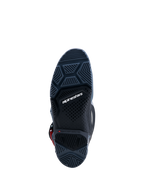 Alpinestars Tech 7 Enduro Drystar Stiefel, dunkelgraue Gummisohle mit Grip-Profil und Verschleißindikator für Enduro.