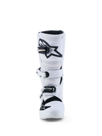 Alpinestars Tech 7S Jugend-Stiefel, Motocross-Stiefel für Kinder, Weiß und Schwarz, TPU-Schienbeinplatte, CE-zertifiziert.