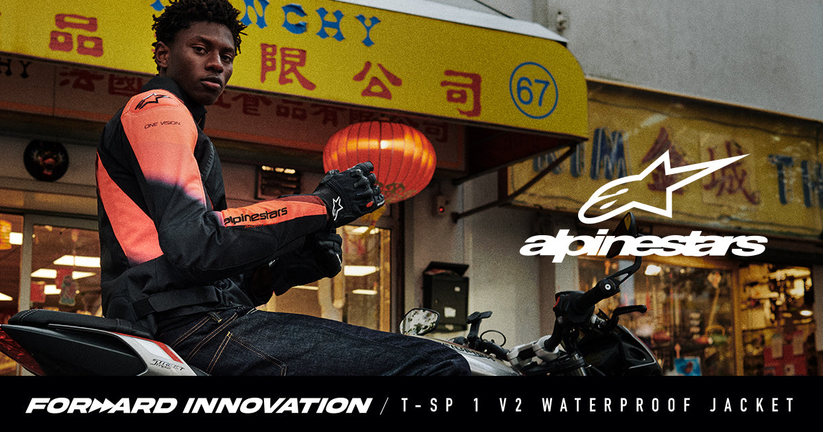T-SP 1 V2 Waterproof - Black Motorcycle Jacket | Alpinestars®