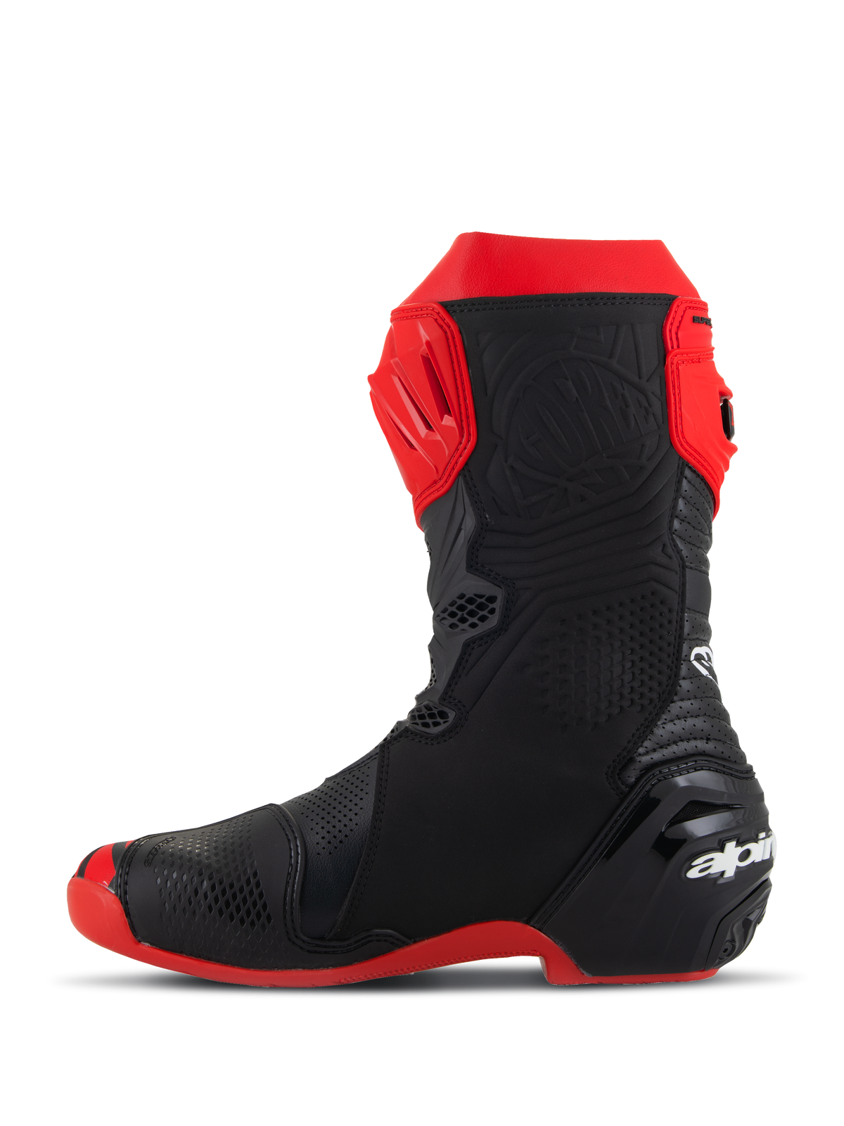 Supertech R LE Pecco Bagnaia Vented Boots - RED RACING/SPORT Boots ...