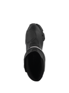Alpinestars Stella SMX-6 V3 Boots, Women's Performance Riding Boots, Black, top-down view showing the interior opening, reinforced shifter zone, and streamlined ergonomic design.