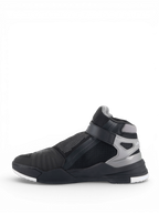 Alpinestars Speedflight Street Schuhe, Herren-Motorradschuhe in Schwarz Gun Metal mit Klett- und Reißverschluss.