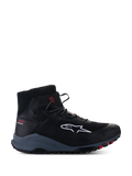 Alpinestars Speedforce XR Schuhe, Urban-Motorradschuhe für Herren, Schwarz und Grau mit roten Akzenten, CE-zertifiziert, sportliche Silhouette mit Knöchelschutz