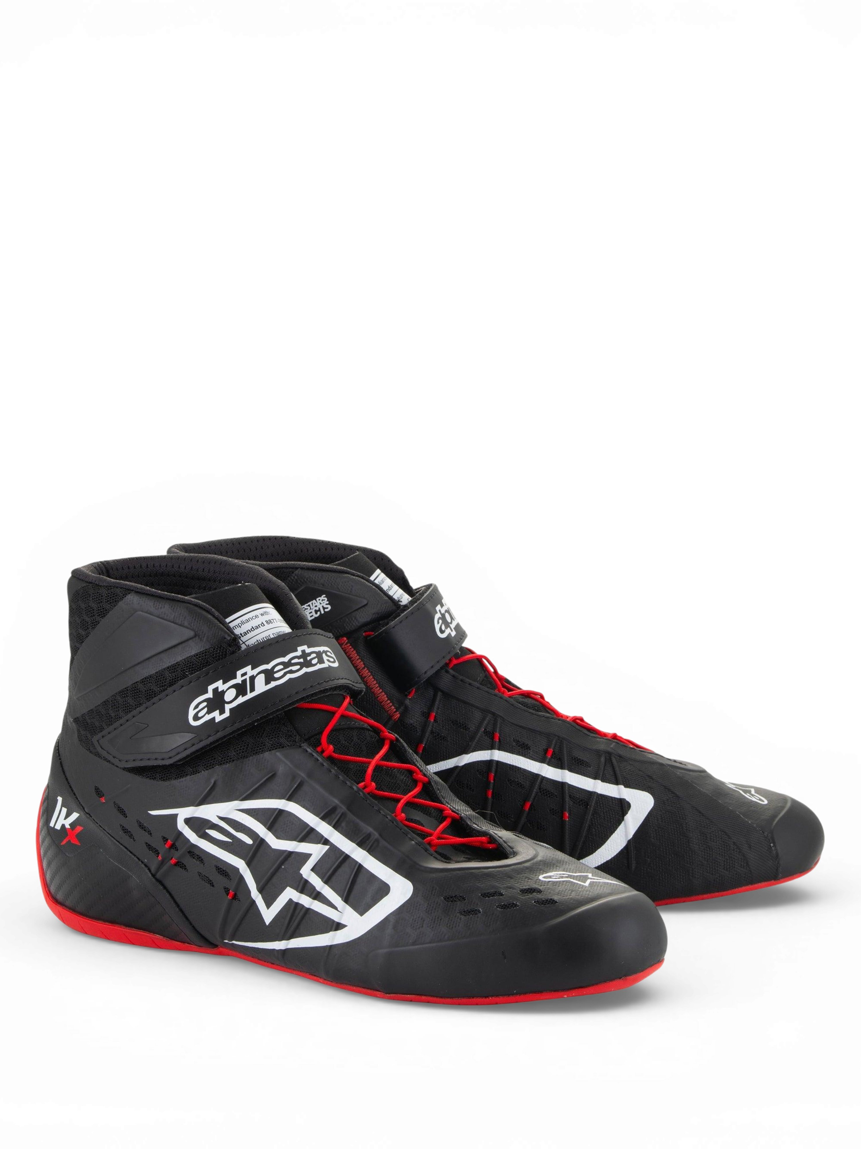 K☆☆ 3点 Tech-1 KX V3 - Black Karting Shoes | Alpinestars®
