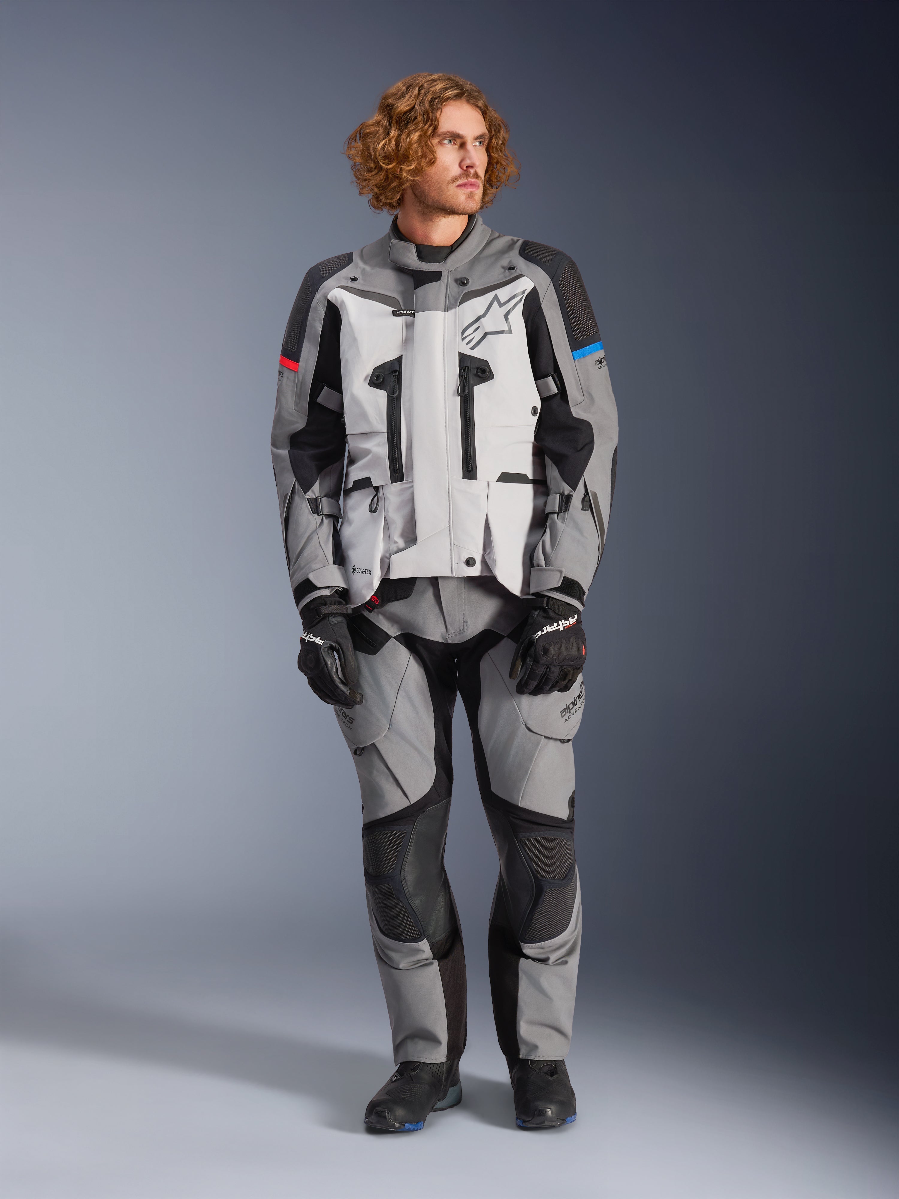 Boulder GORE-TEX - Gray Motorcycle Jacket | Alpinestars®