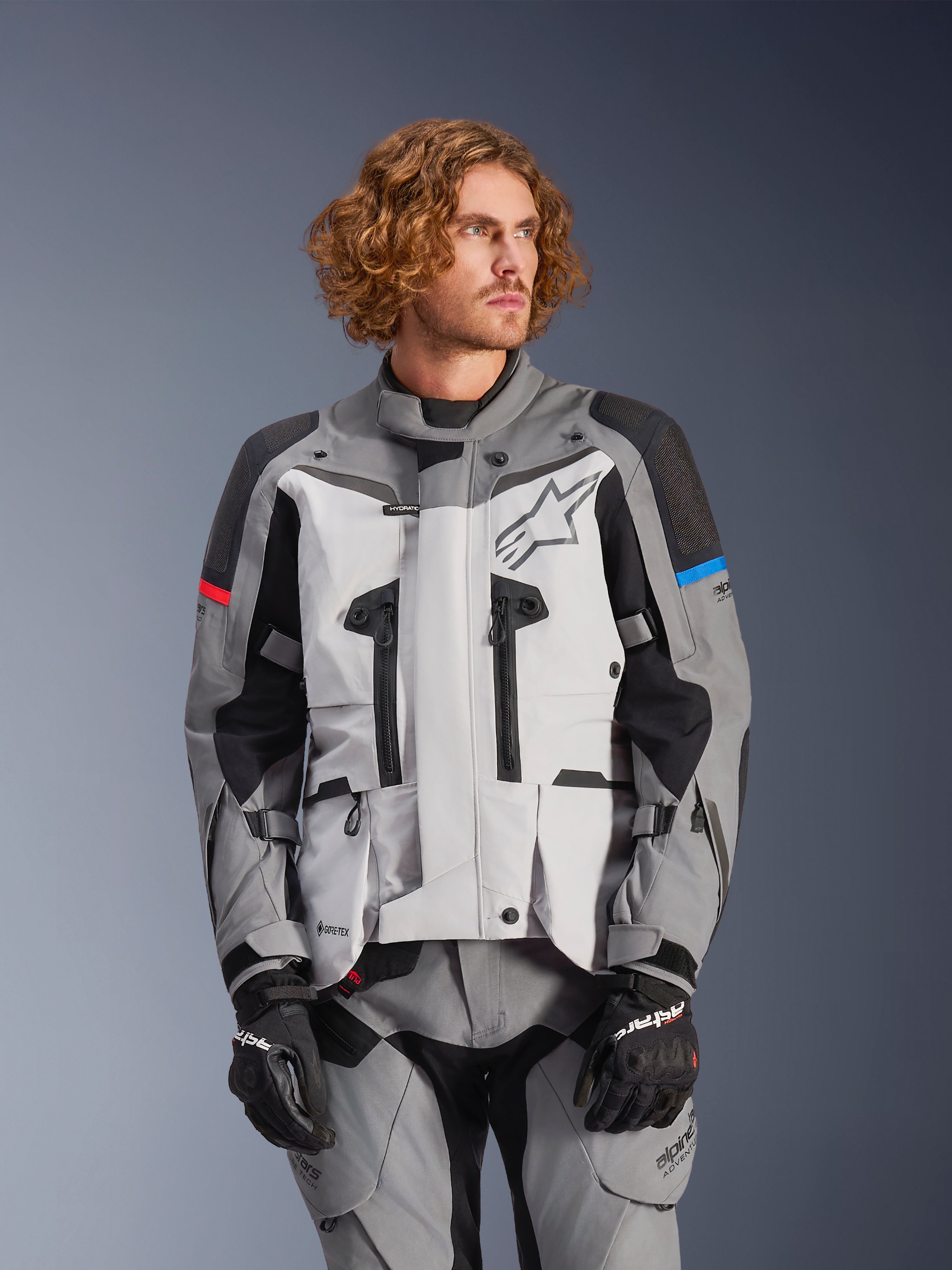 Boulder GORE-TEX - Gray Motorcycle Jacket | Alpinestars®