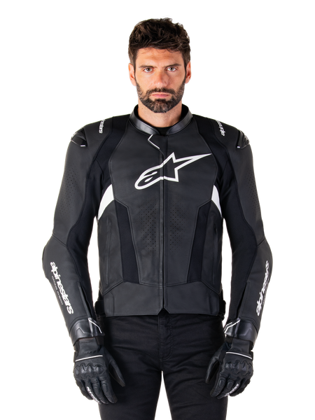 Missile V3 - Leather Motorcycle Jacket | Alpinestars®