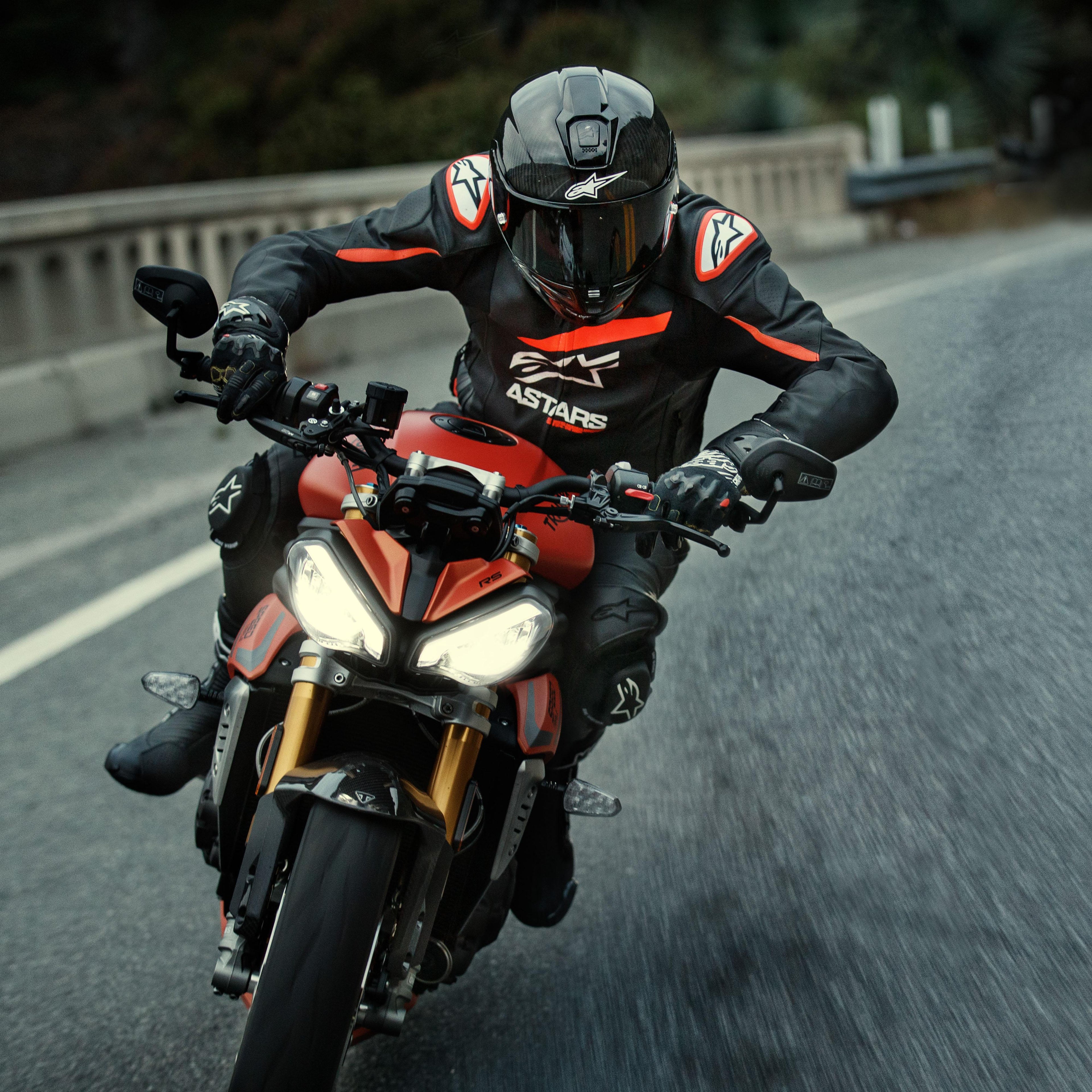 GP Plus R V4 Rideknit Lederjacke