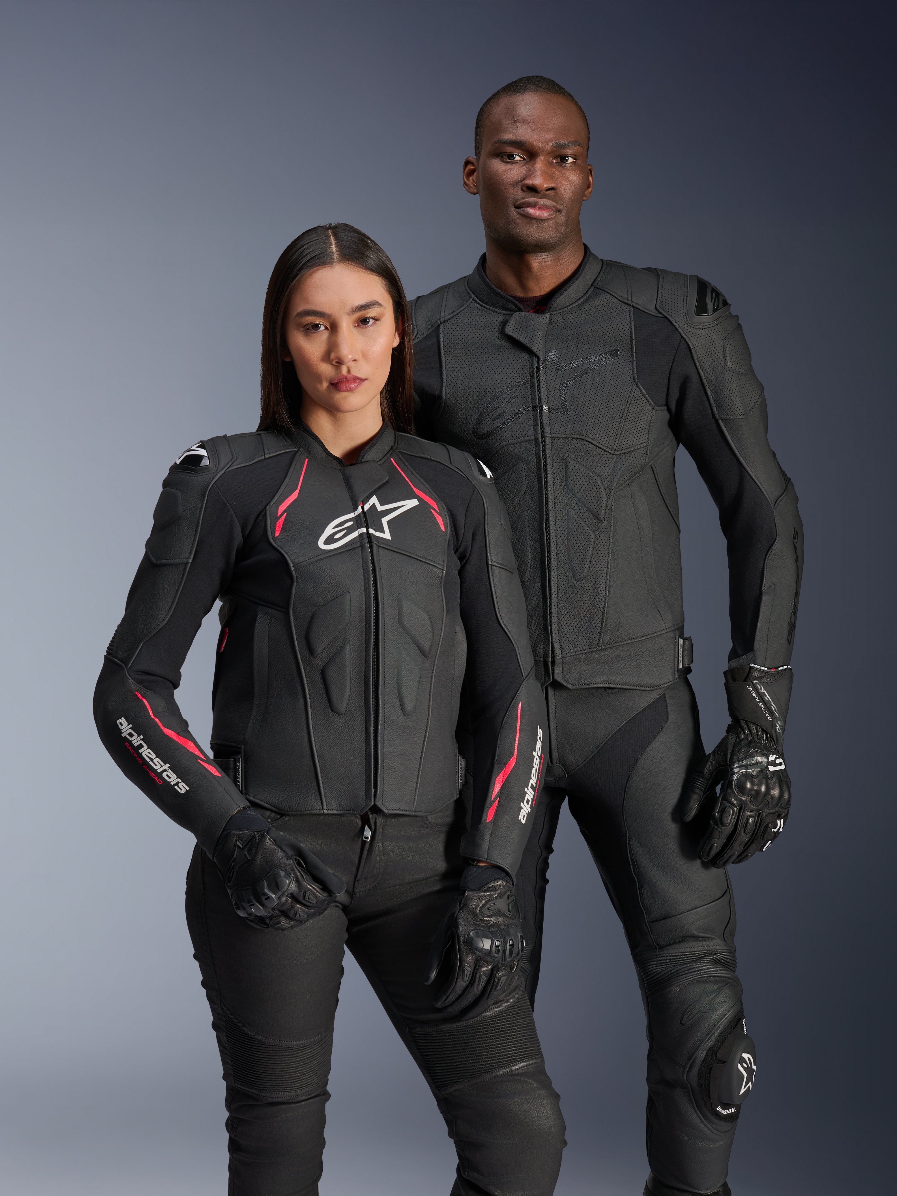 alpine starsレザージャケット Stella Dusk Leather - Black Motorcycle Jacket | Alpinestars®
