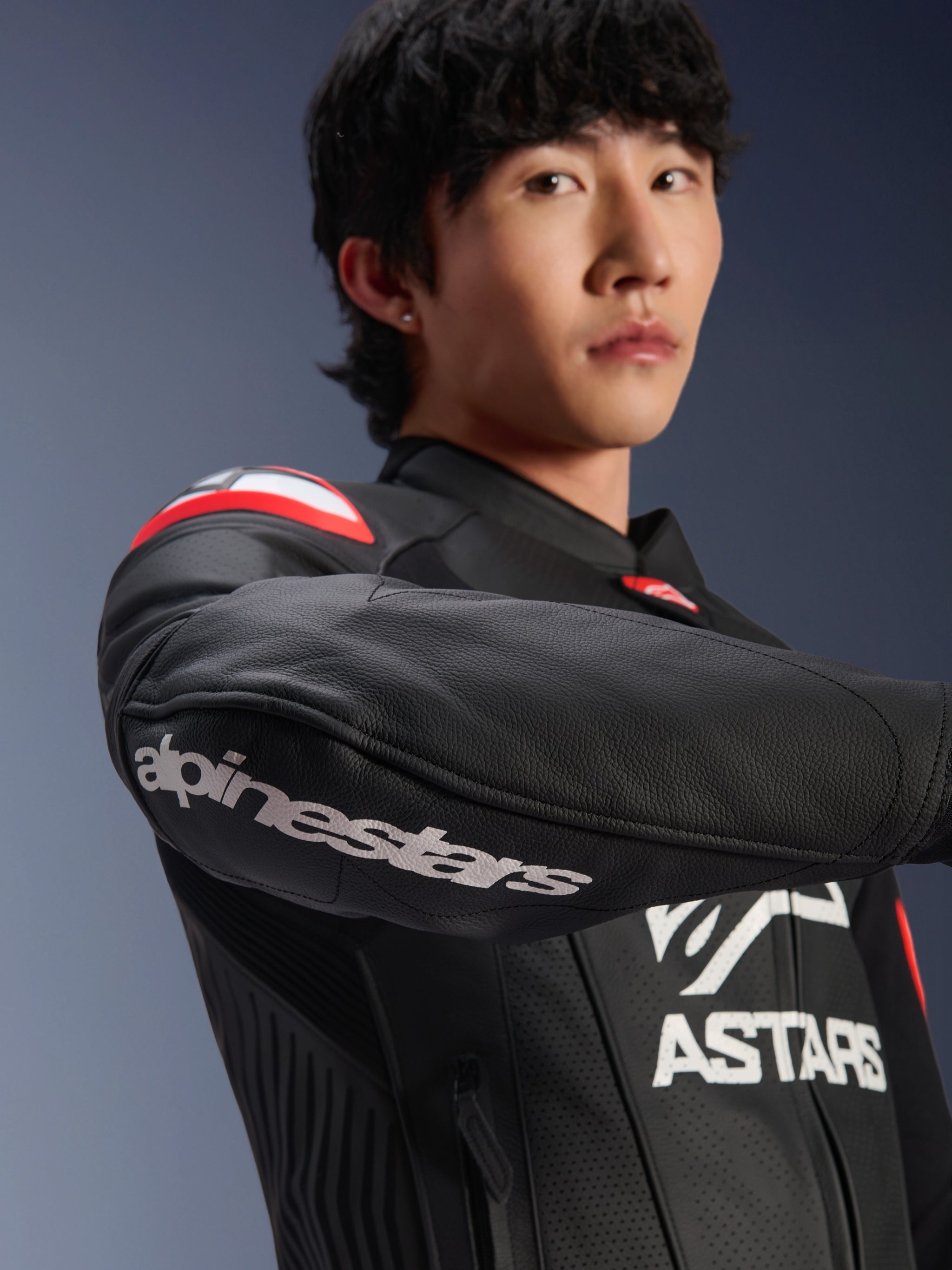 GP Plus R V4 Airflow Lederjacke