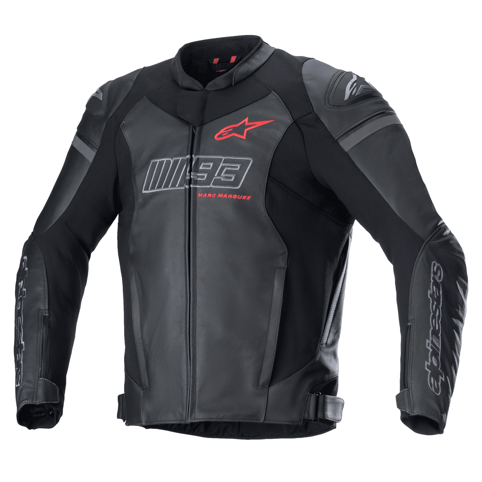 MM93 Track Leather Jacket