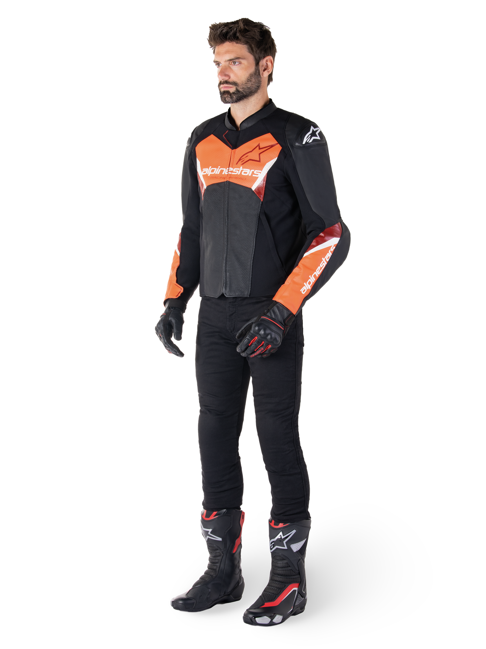 Faster V3 Airflow Lederjacke