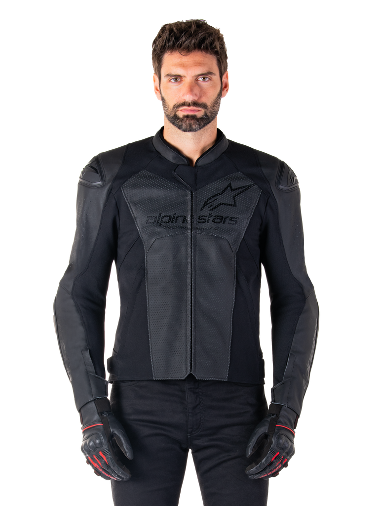 Faster V3 Airflow - Black Motorcycle Jacket | Alpinestars® Faster V3 Airflow - Black Motorcycle Jacket | Alpinestars®