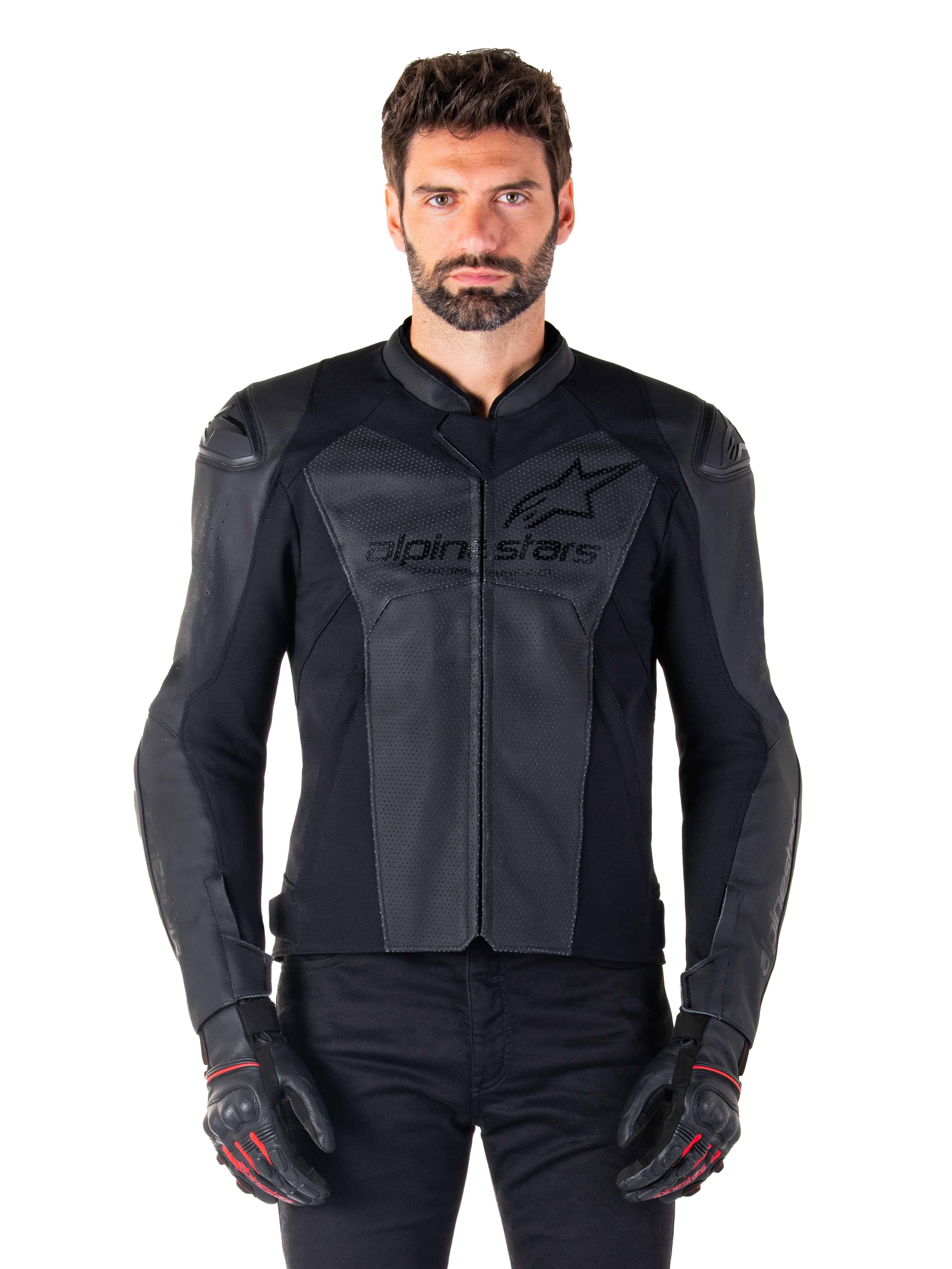 Faster V3 Airflow Lederjacke