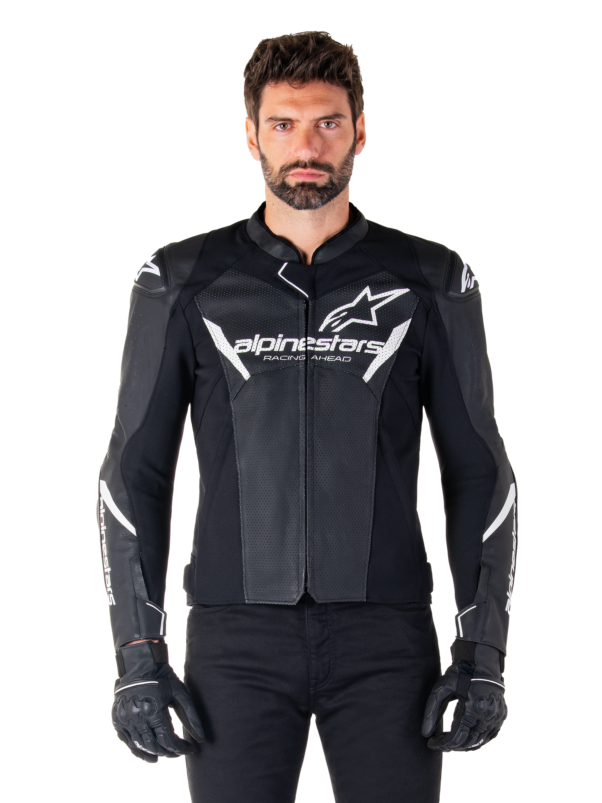 Faster V3 Airflow Lederjacke
