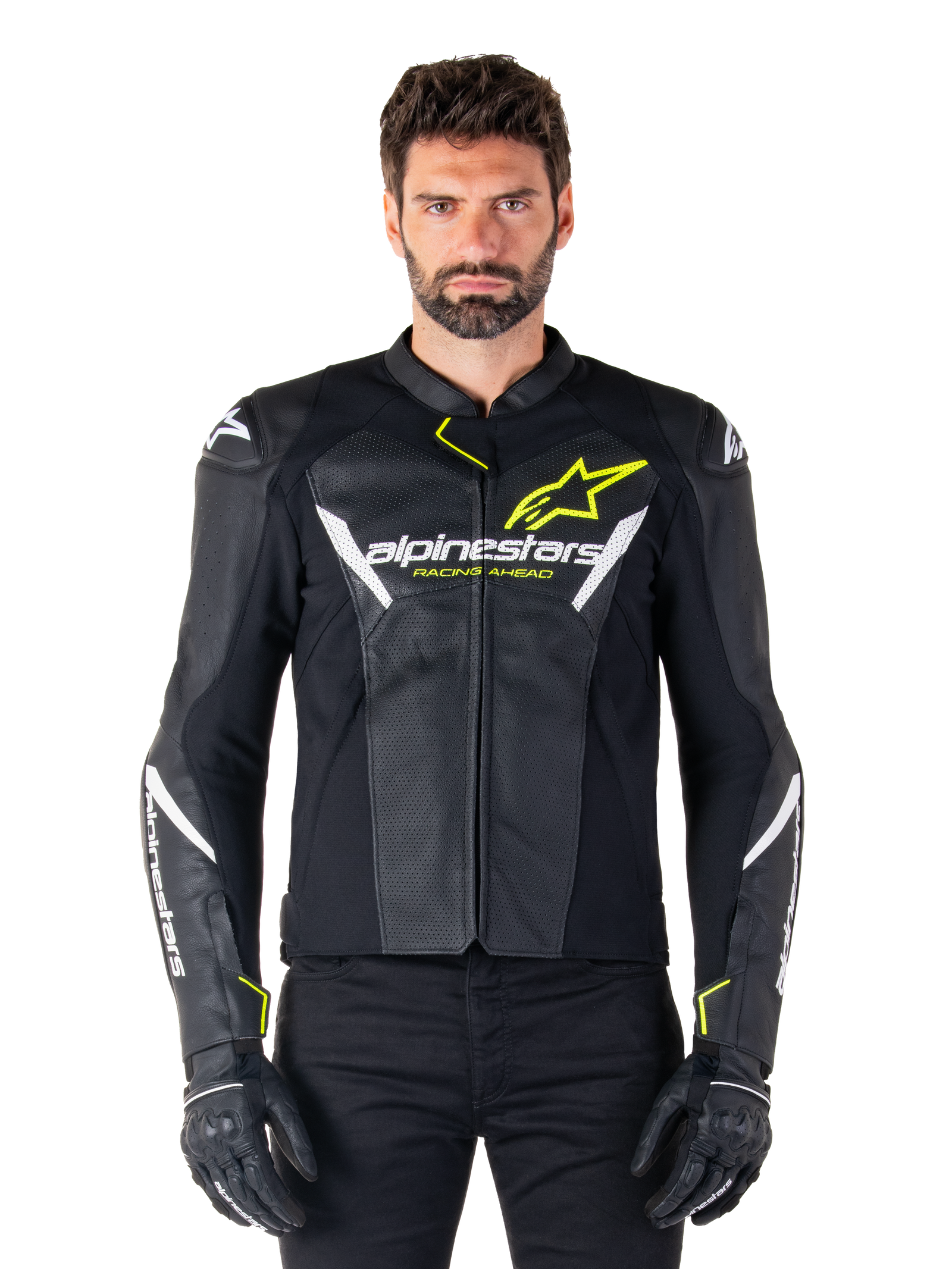 Faster V3 Airflow Lederjacke