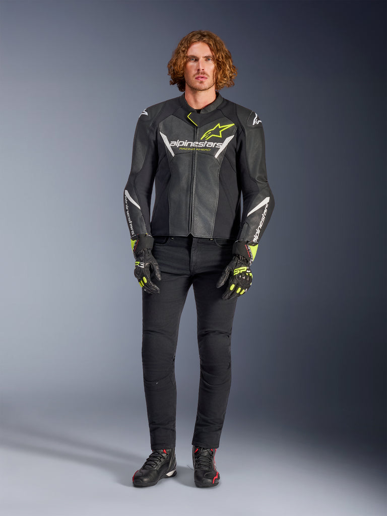 Faster V3 Airflow Lederjacke