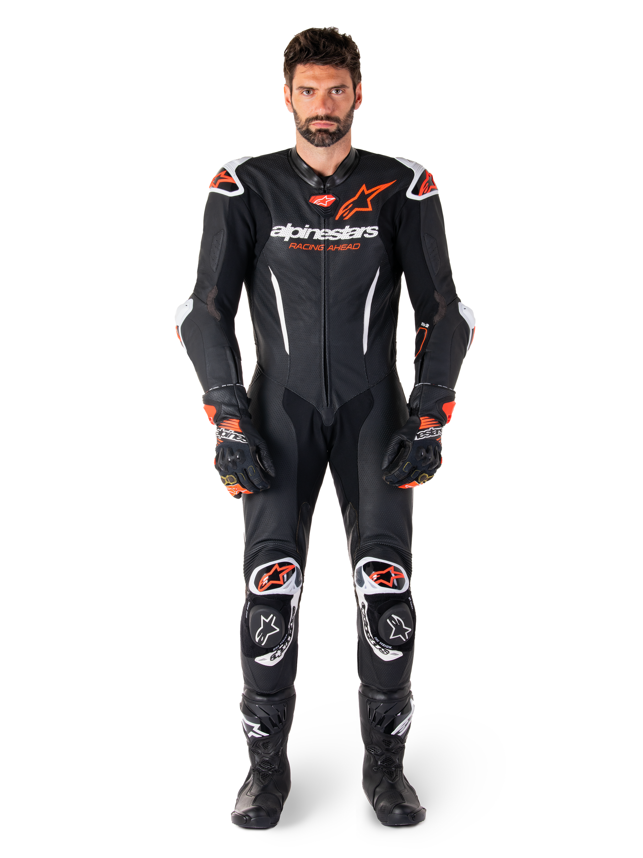 GP-R7 One Piece Leather Suit