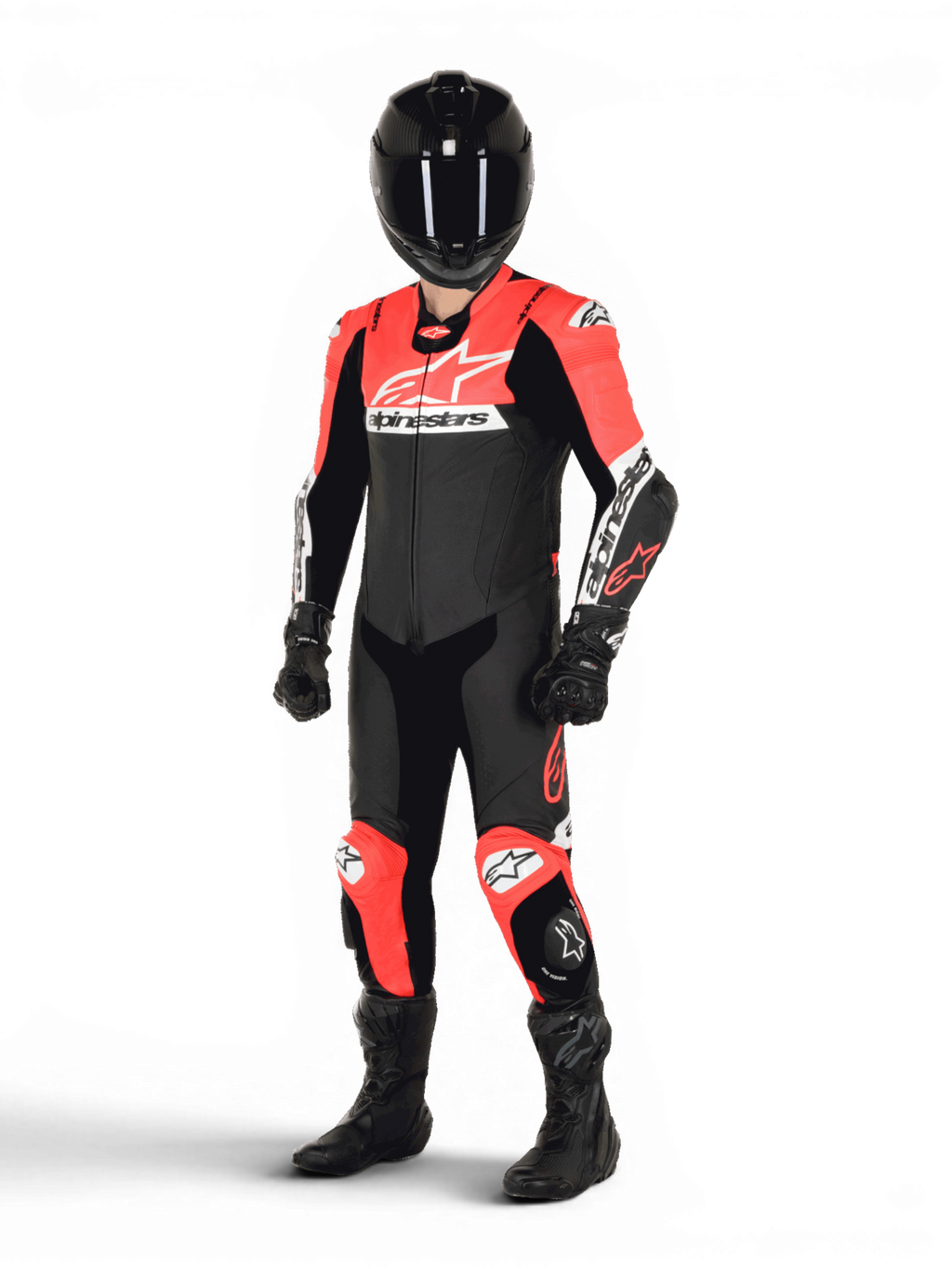 Missile V2 Ward 1-Piece - Schwarz Motorrad Lederkombi
