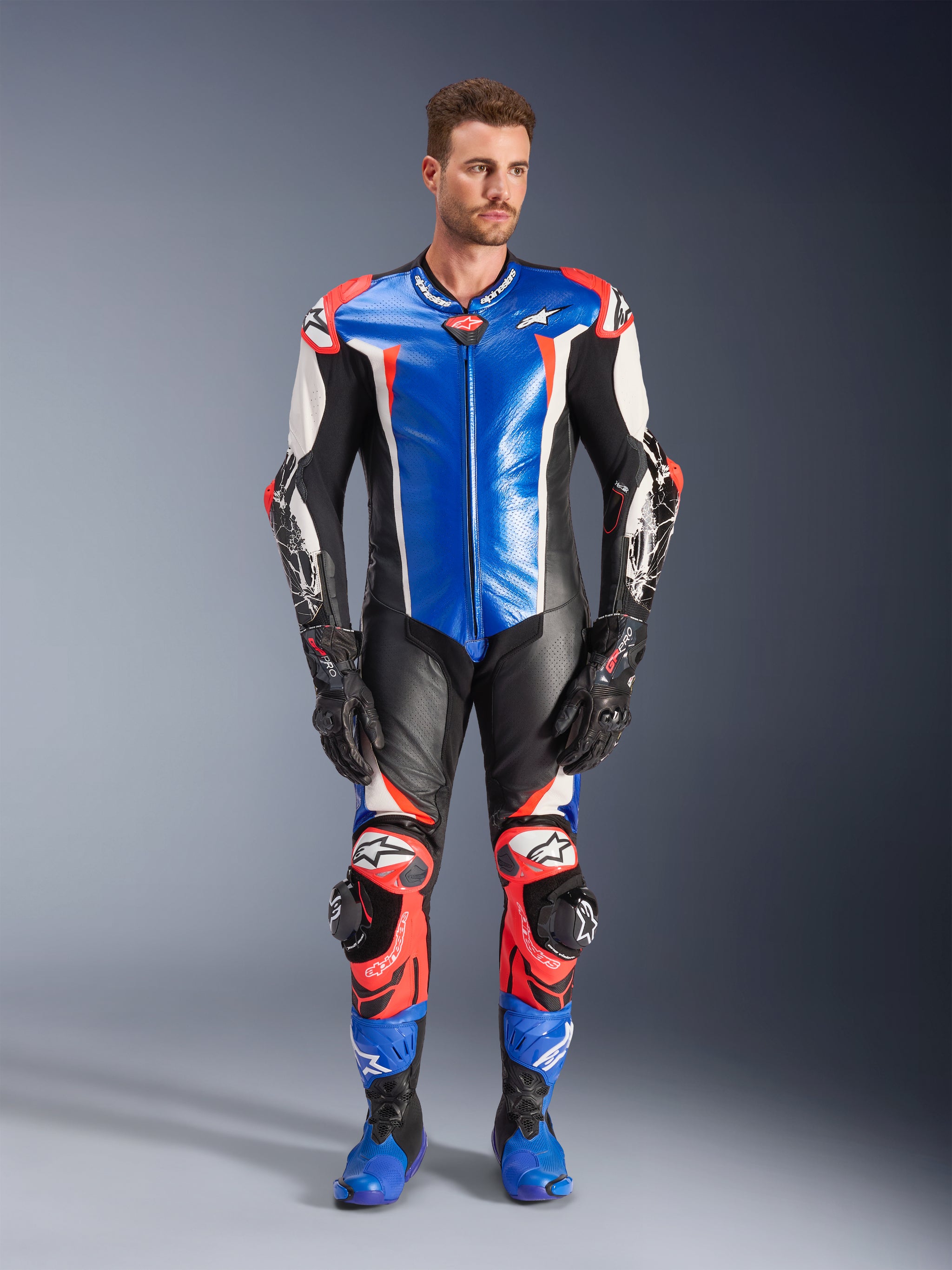 Racing Absolute V2 One Piece Leather Suit
