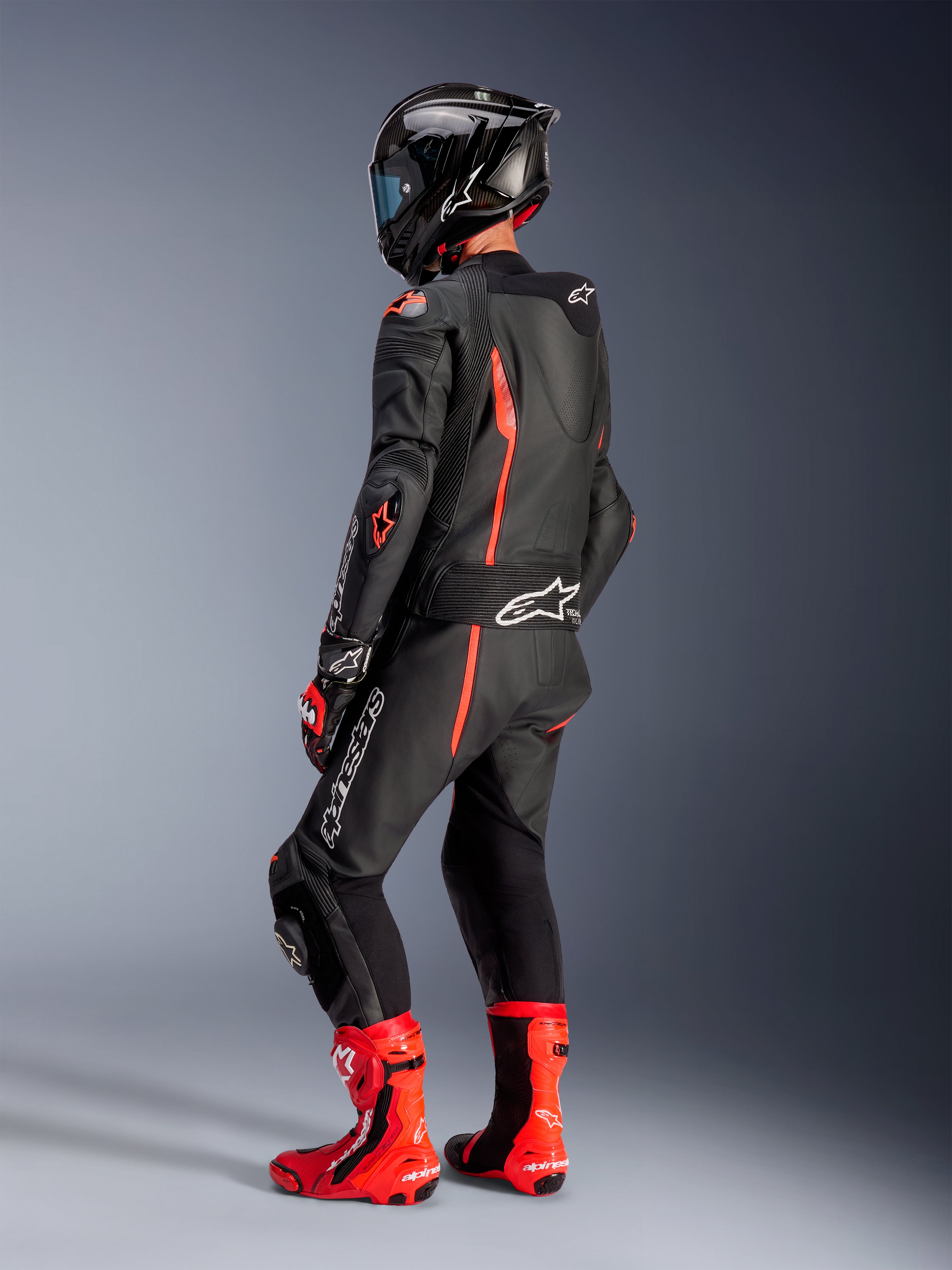 Missile V2 2-Piece - Black Motorcycle Suit | Alpinestars®