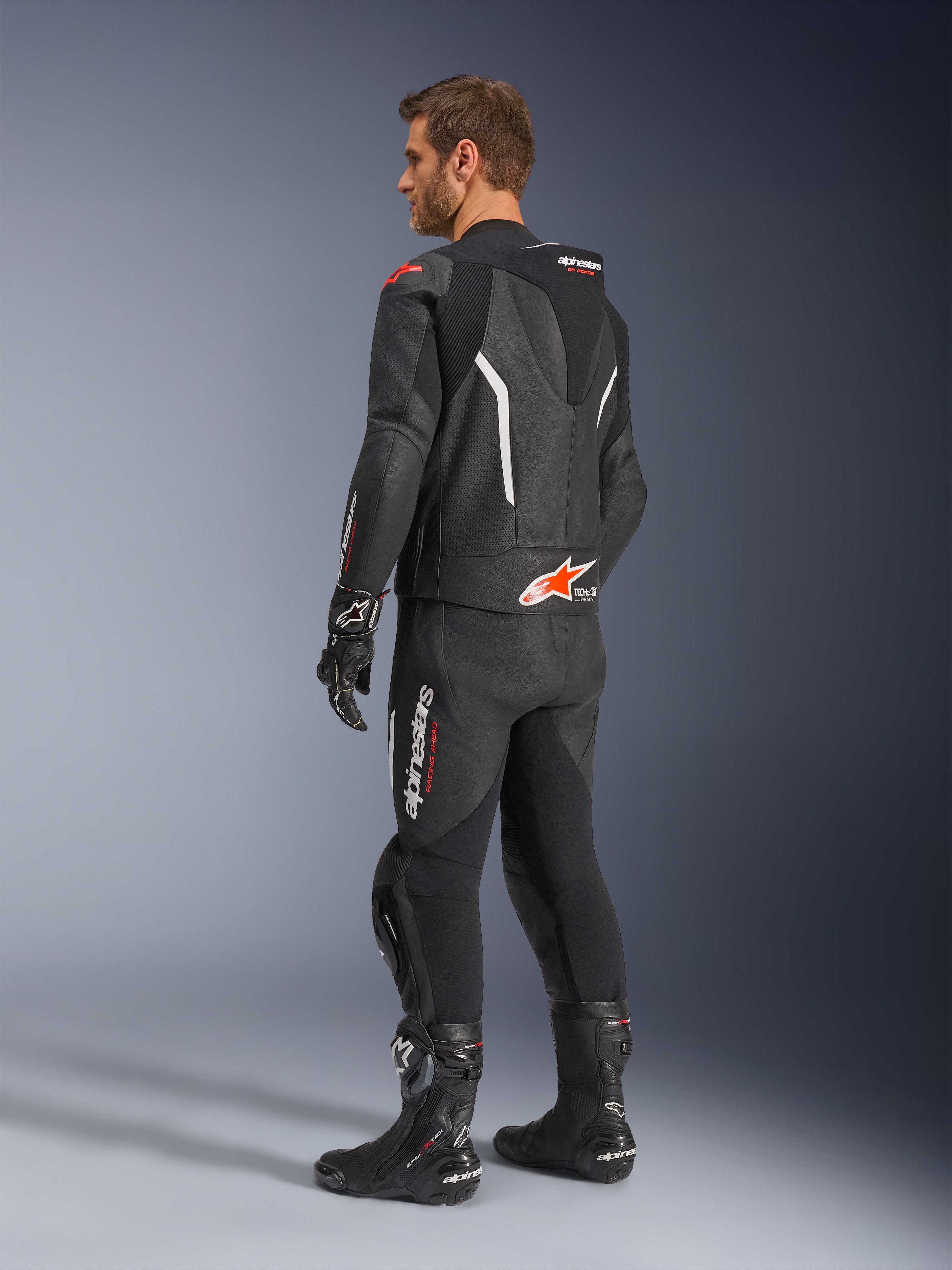 ALPINESTARS GP-FORCE 2pc レーシングスーツ　eu50 GP Force V2 2Piece - Red Motorcycle Suit | Alpinestars®
