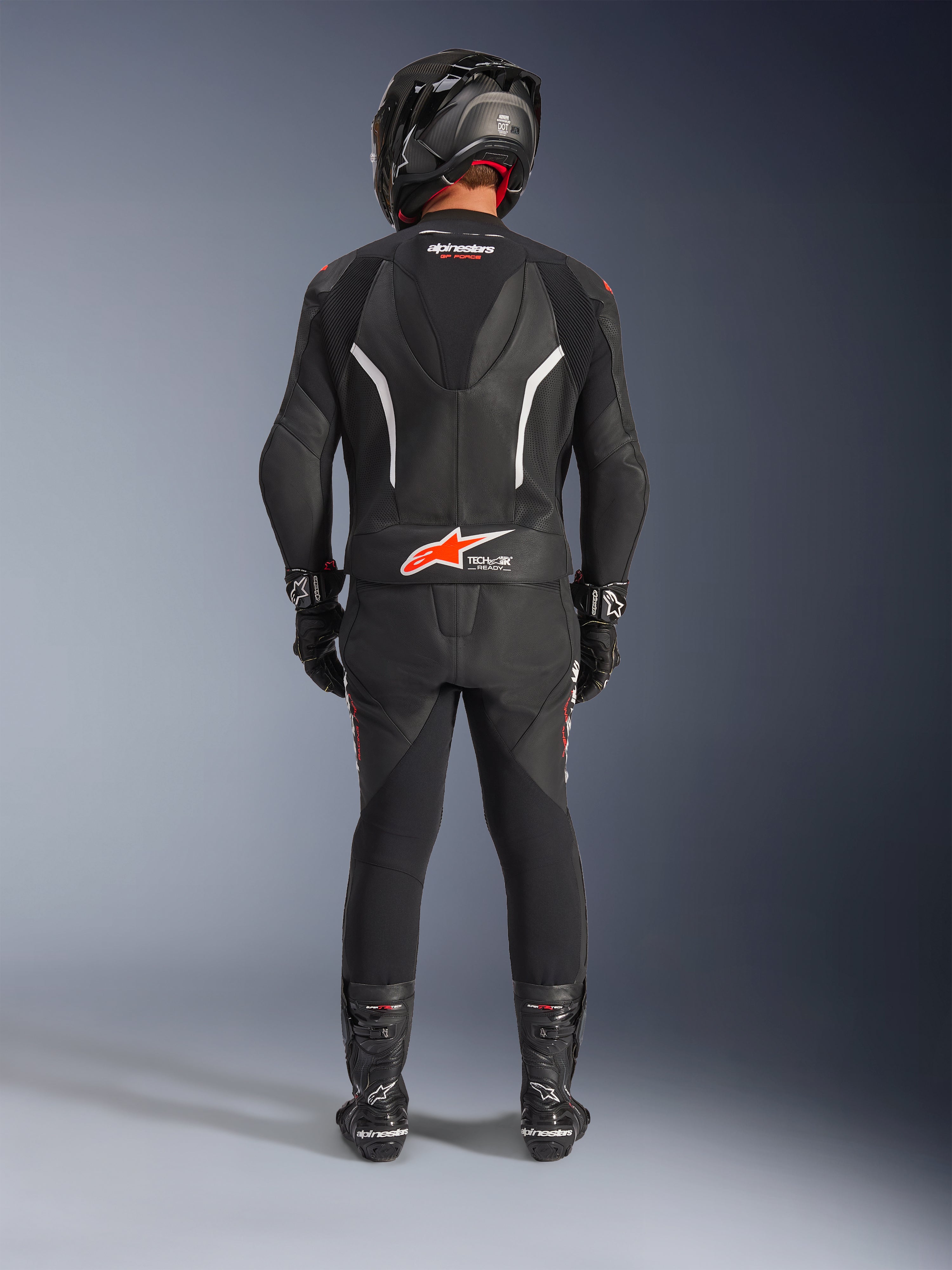 GP Force V2 2Piece - Red Motorcycle Suit | Alpinestars®