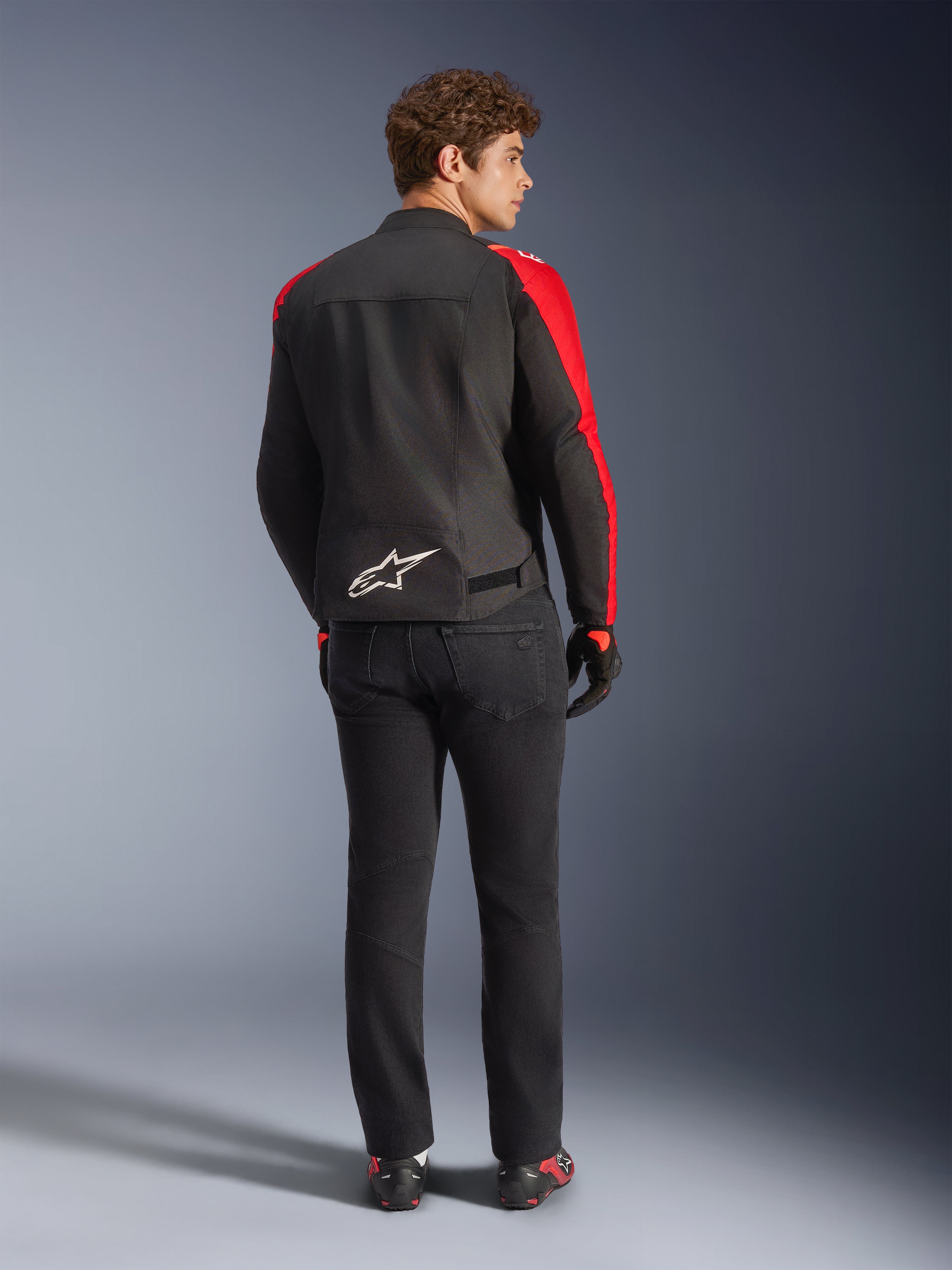 T-SPS V2 Waterproof - Black Motorcycle Jacket | Alpinestars®