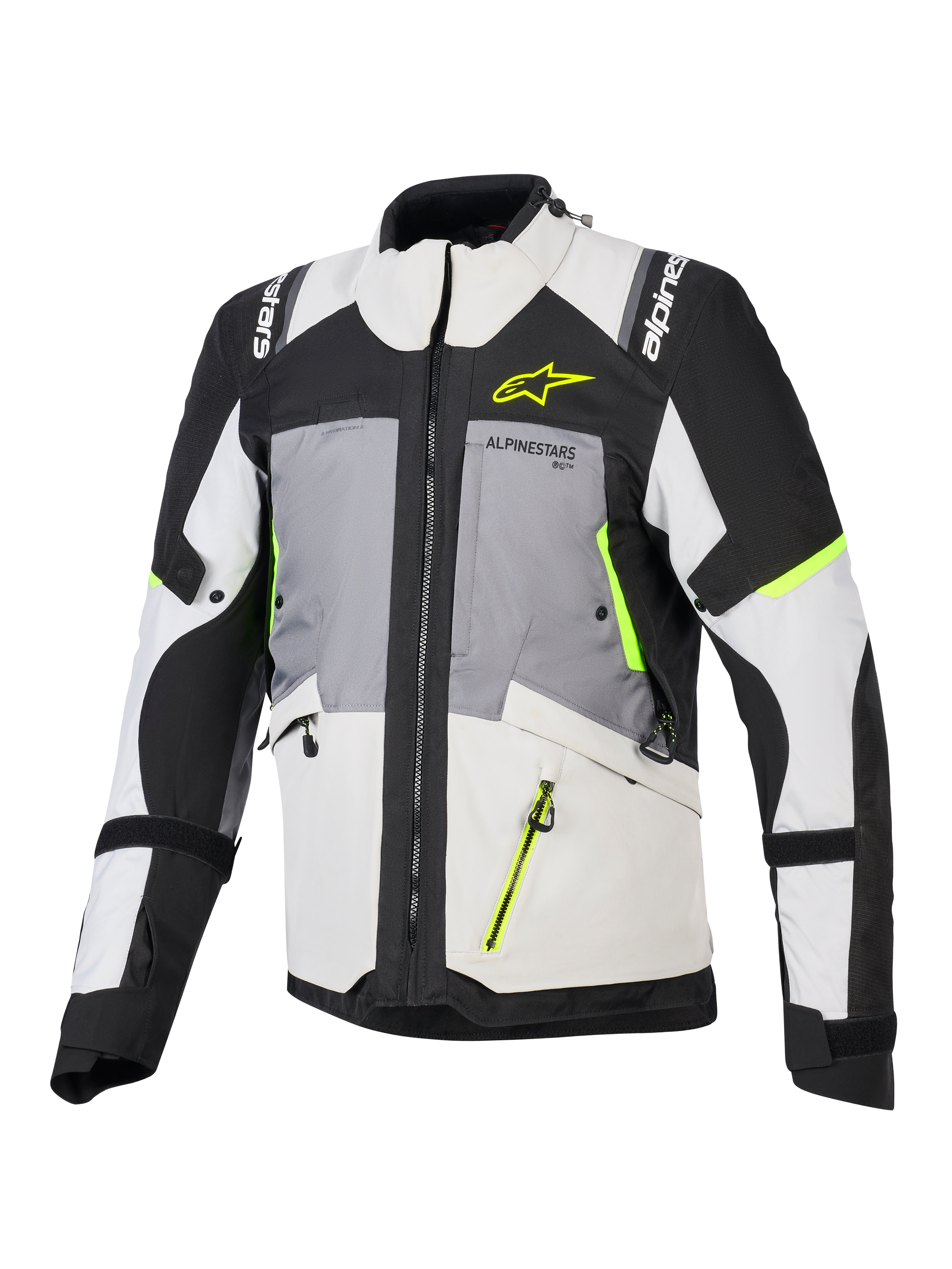 Andes V4 Drystar® Jacket - Gray Motorcycle Textile Jacket