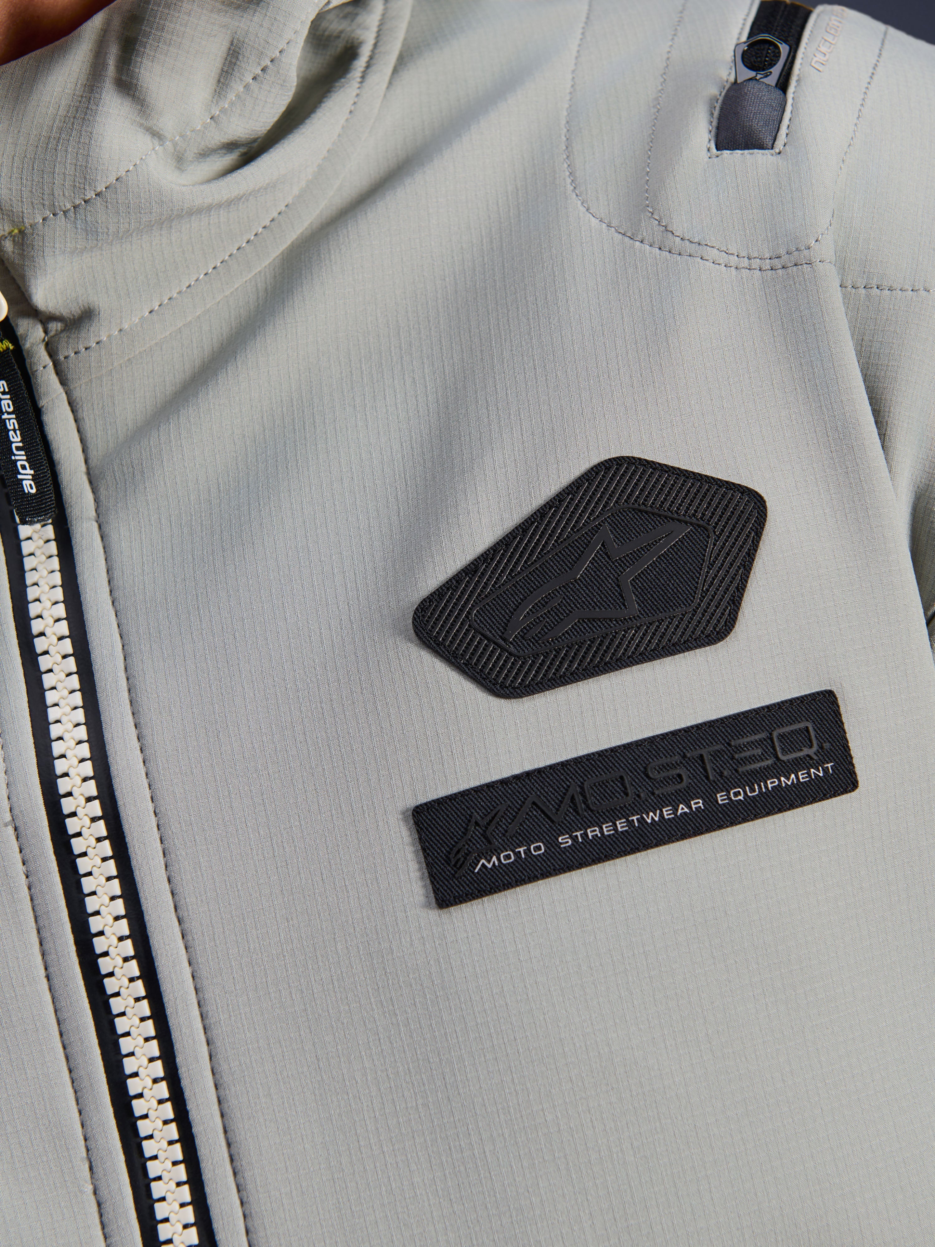 Moblast Waterproof - Gray Motorcycle Jacket | Alpinestars®