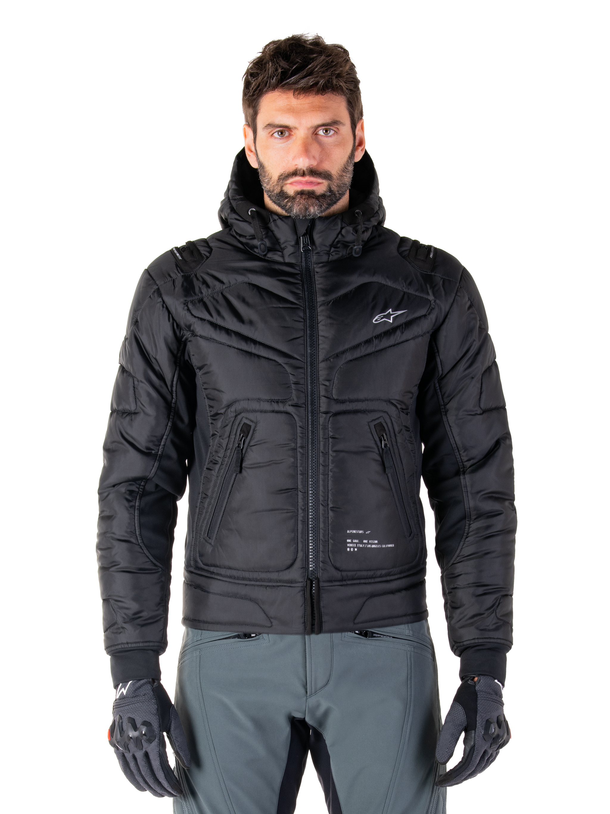 Mohobbs Wasserdichte Jacke SCHWARZ CONTEMPORARY Jacken