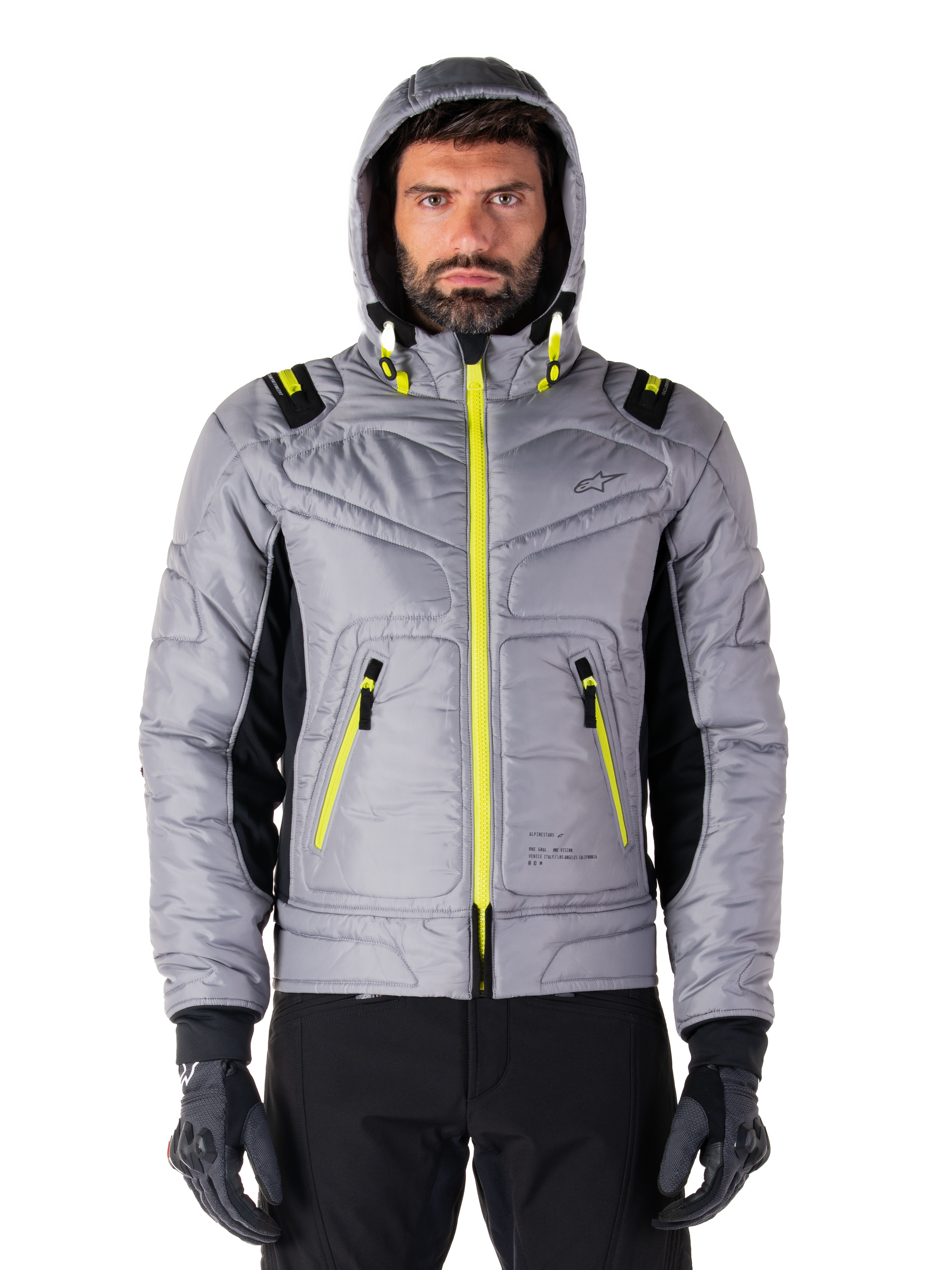 Mohobbs Waterproof - Gray Motorcycle Jacket | Alpinestars® Mohobbs Waterproof - Gray Motorcycle Jacket | Alpinestars®