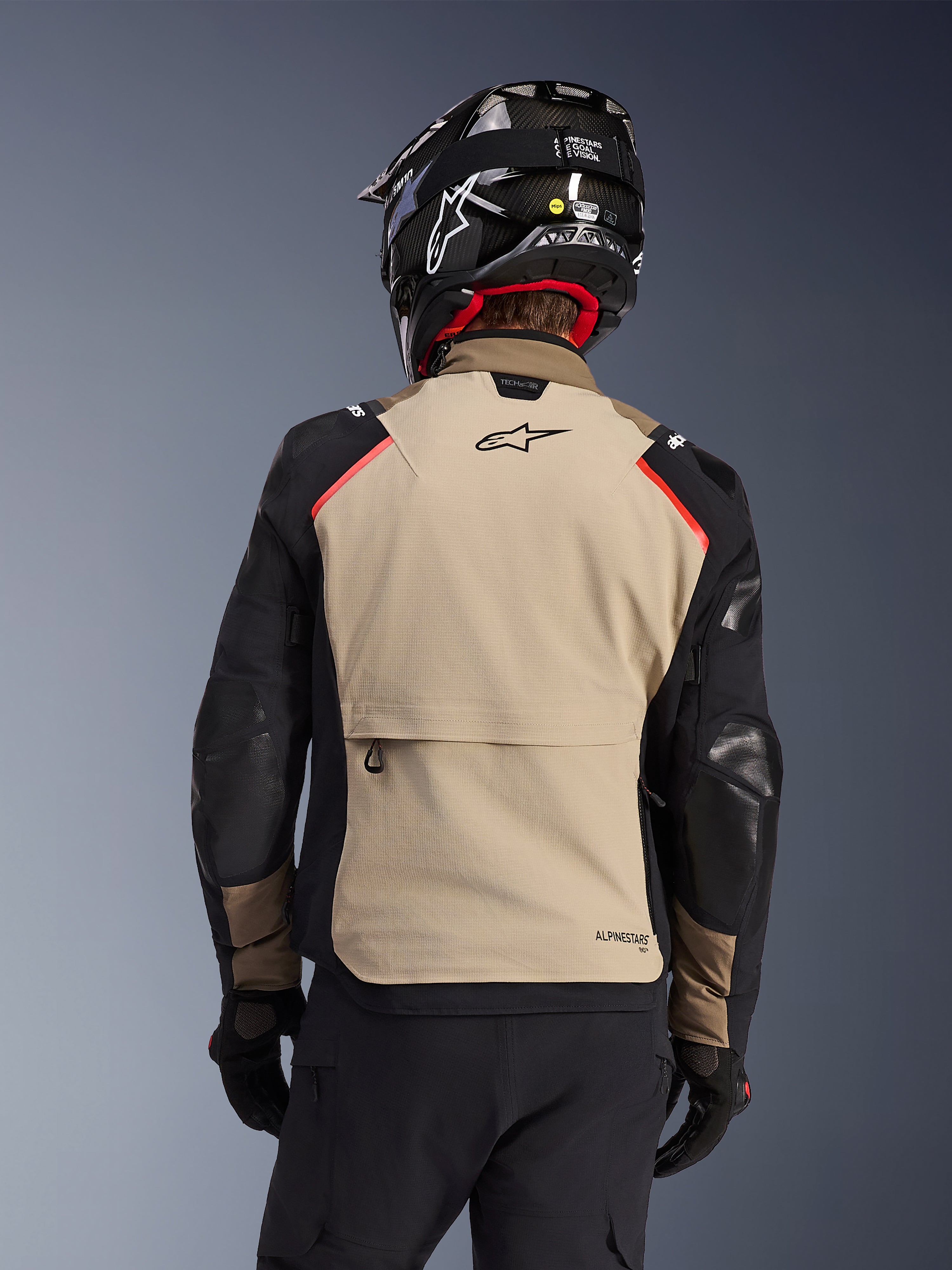 Andes Pro Drystar® XF - Gray Motorcycle Jacket | Alpinestars®
