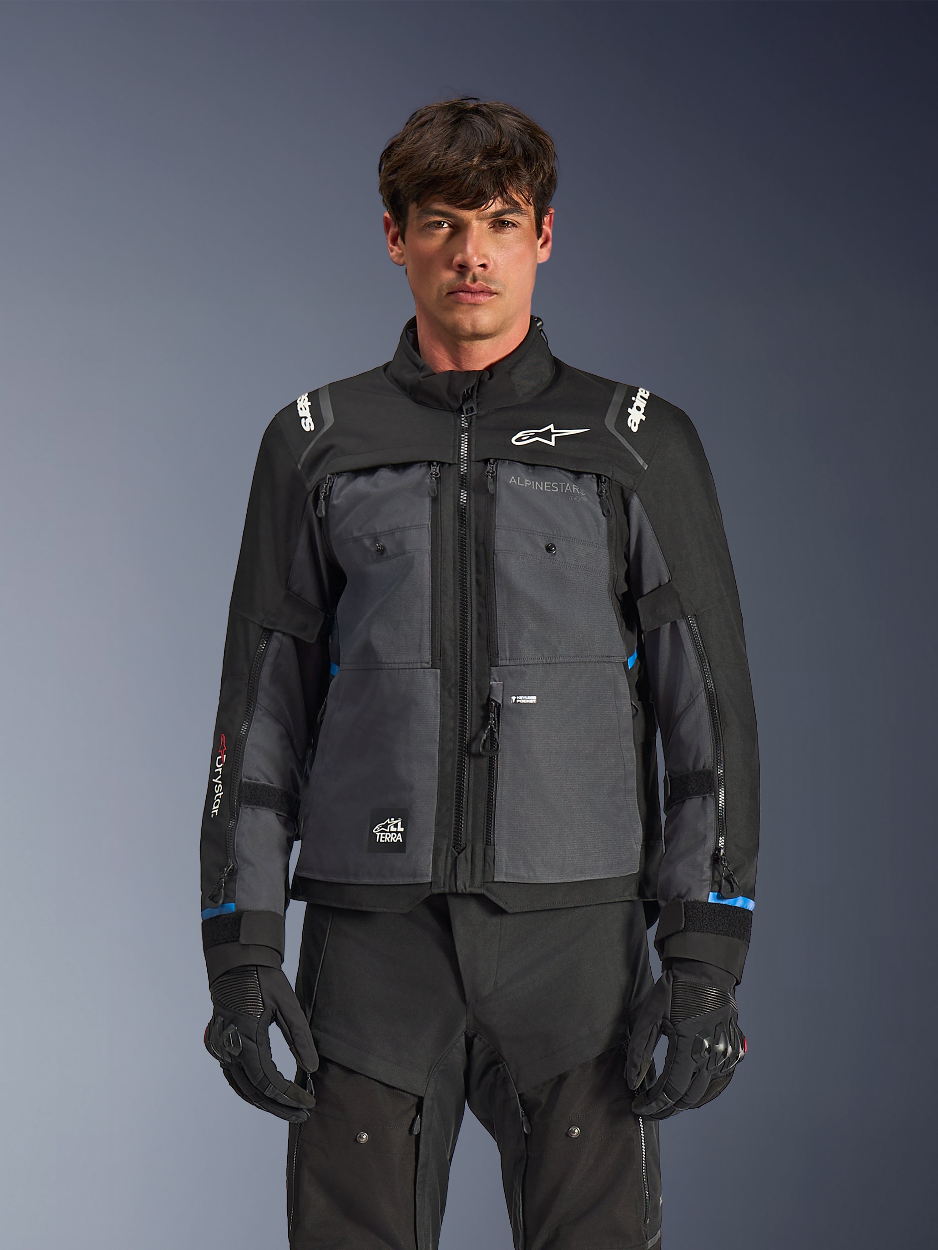 KAJA様 alpinestars Drystarジャケット美品インナー付の通販 | VIDAASMART