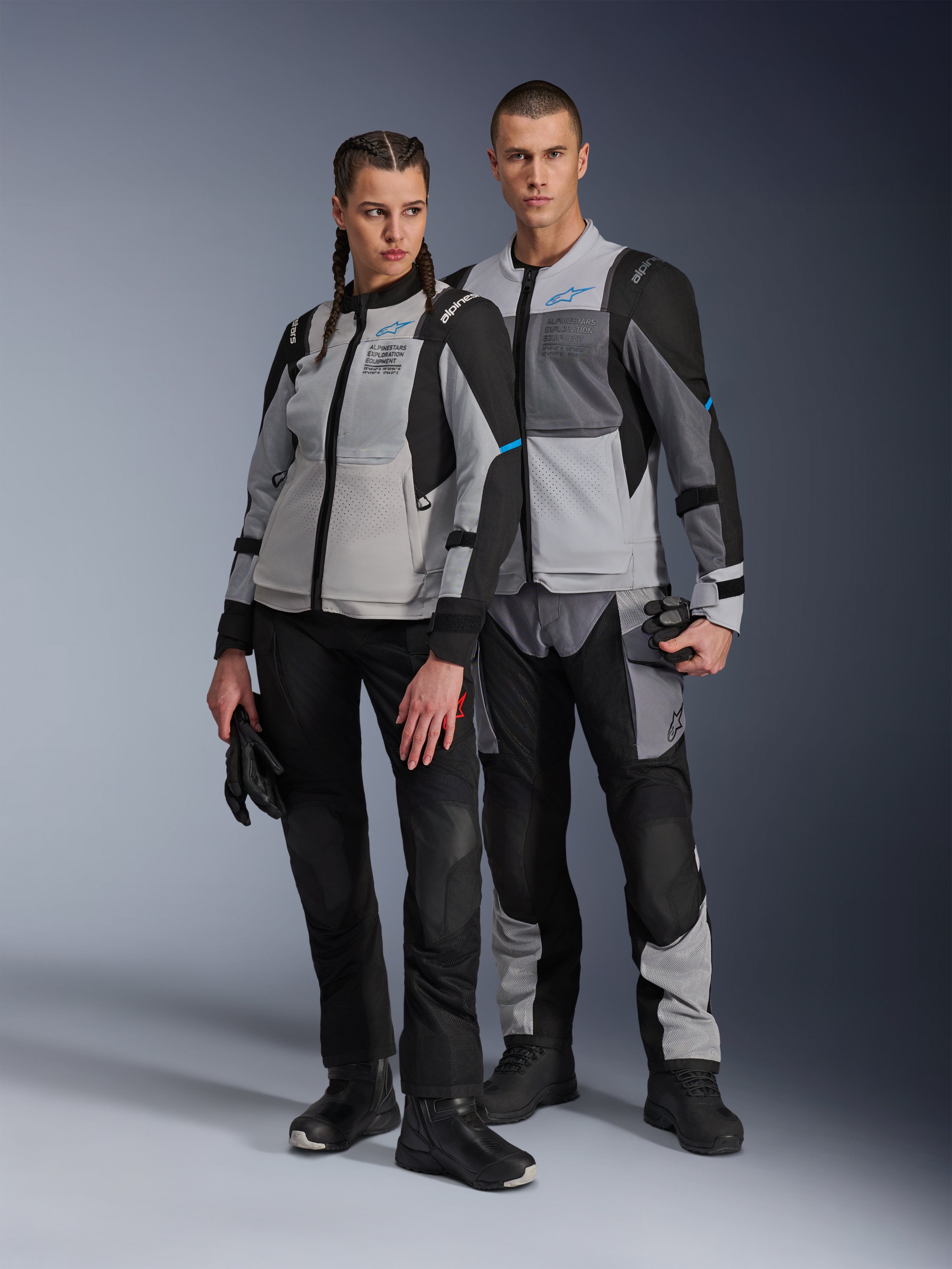 Stella ST-2 Air - Gray Motorcycle Jacket | Alpinestars®