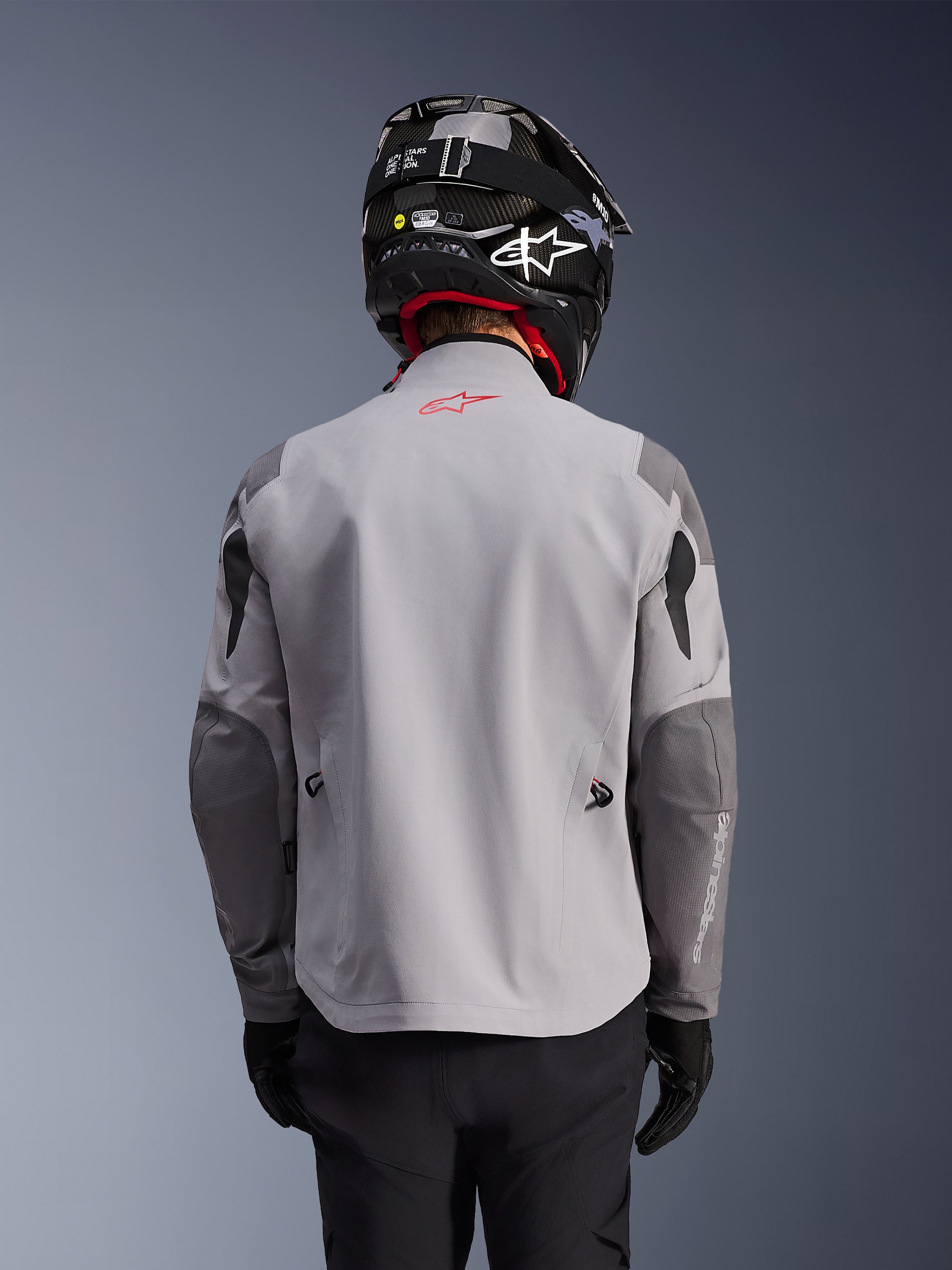 ファイブスターギガ後期　ローレルモケット Maxdura Drystar®XF Shell - Gray Motorcycle Textile Jacket