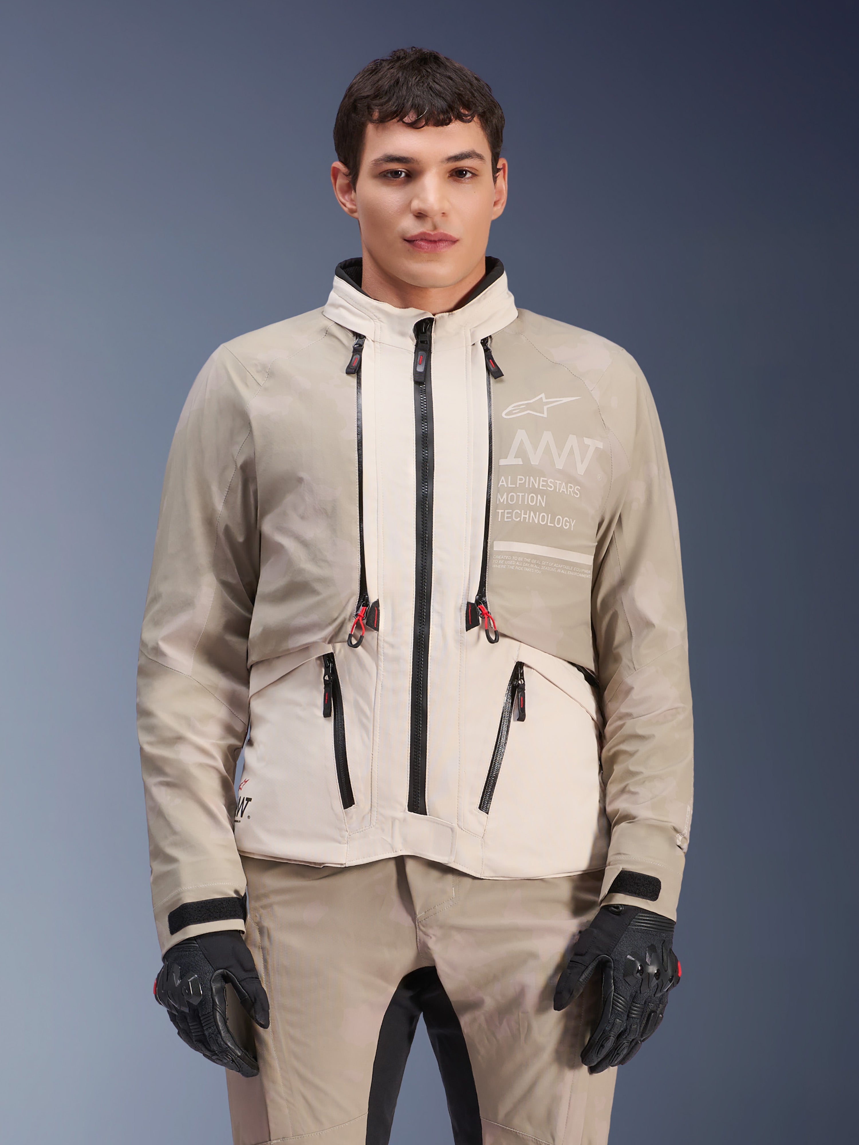 AMT-10LAB Drystar® XF - Sand Motorrad Jacke