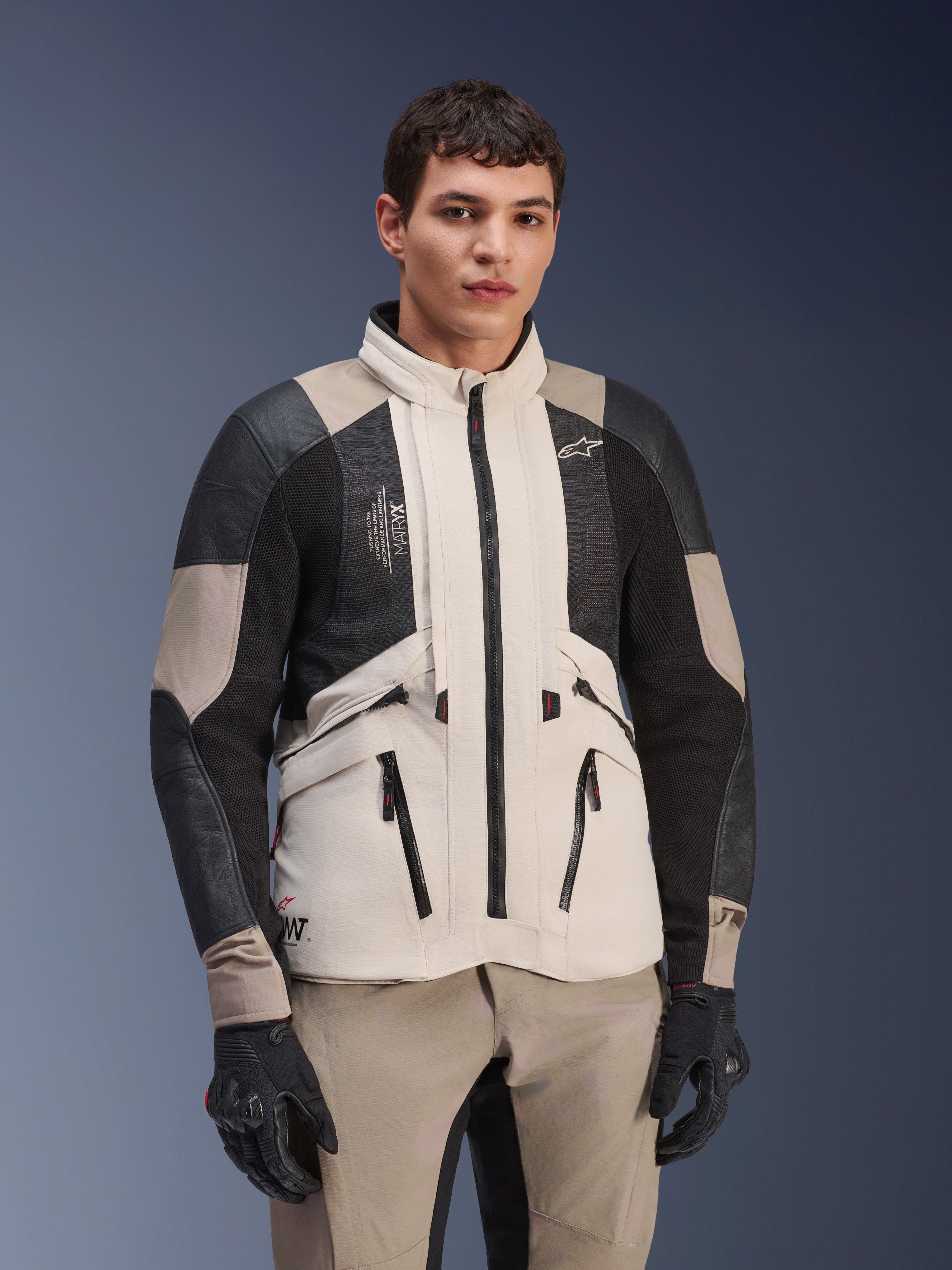 AMT-10LAB Drystar® XF - Sand Motorcycle Jacket | Alpinestars®