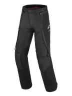 Alpinestars Andes V4 Drystar® Hose - Kurz, Schwarz, Textil-Adventure-Motorradhose, mit Belüftungsreißverschlüssen an den Oberschenkeln, wasserabweisenden Cargo-Taschen und verstärkten Knieeinsätzen, strapazierfähiges Design für Touren und Pendeln bei jedem Wetter