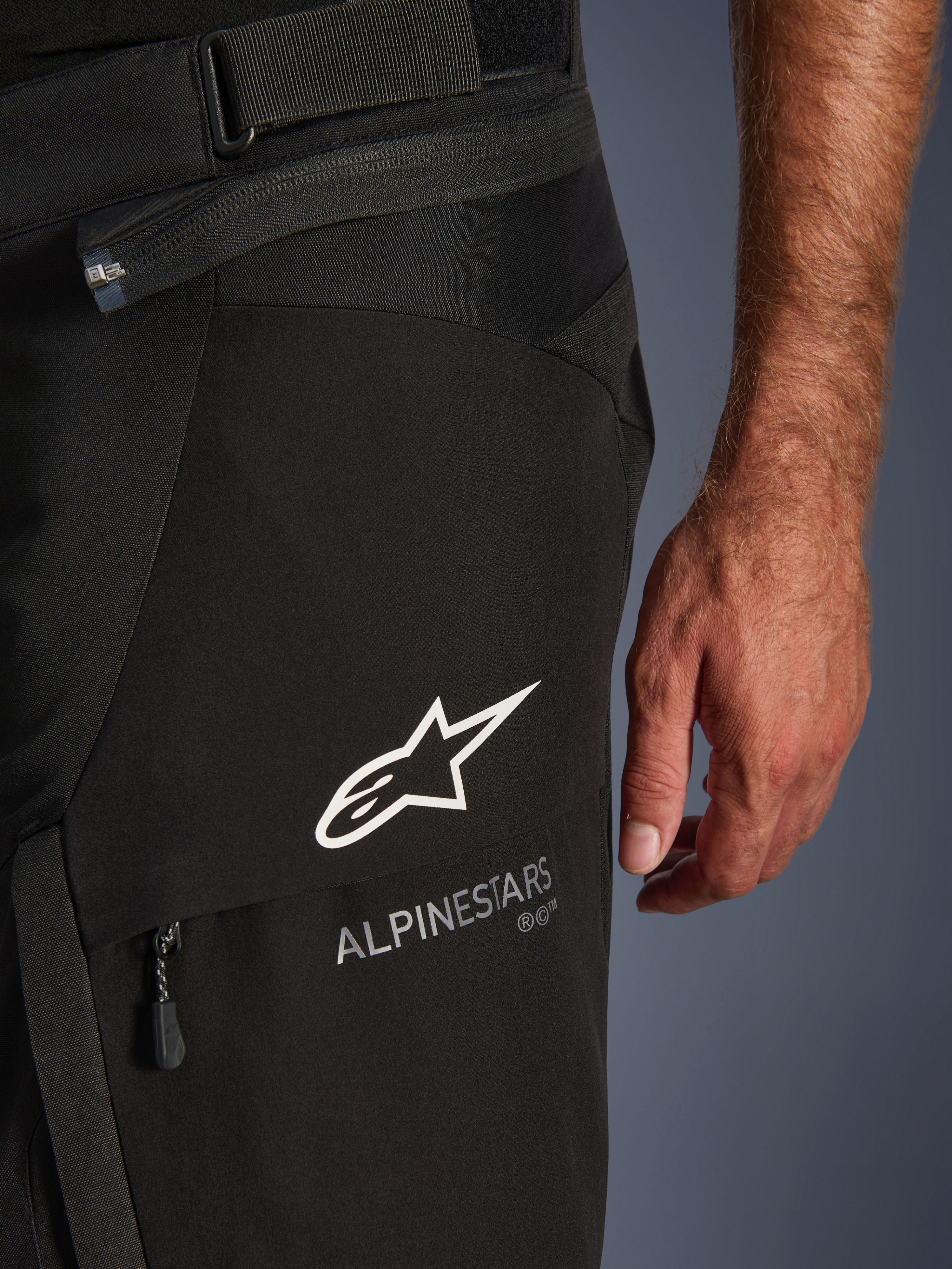 Andes V4 Drystar® - Black Motorcycle Pants | Alpinestars®